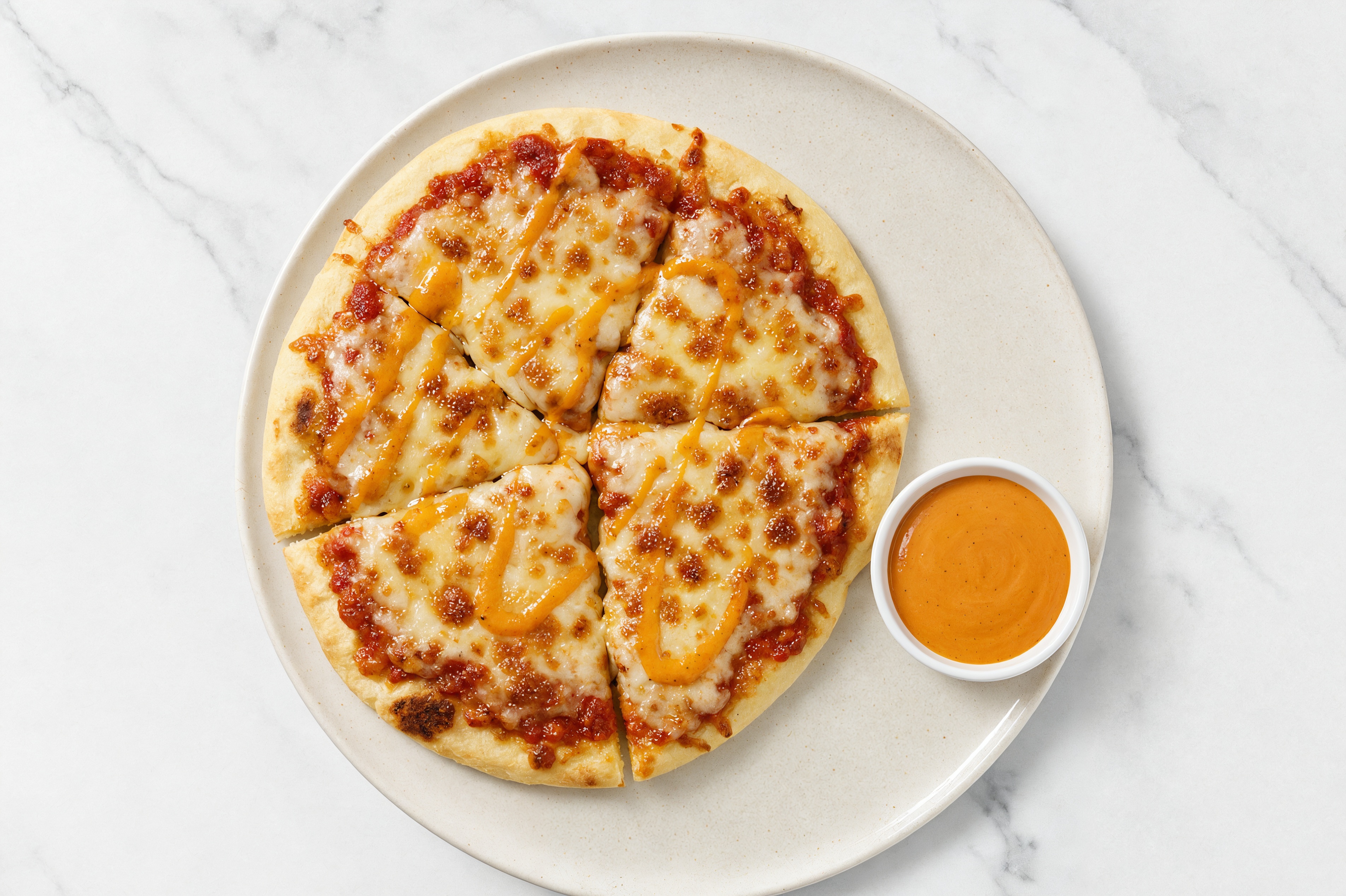 Buffalo Dill Pickle + Cheese Pizza