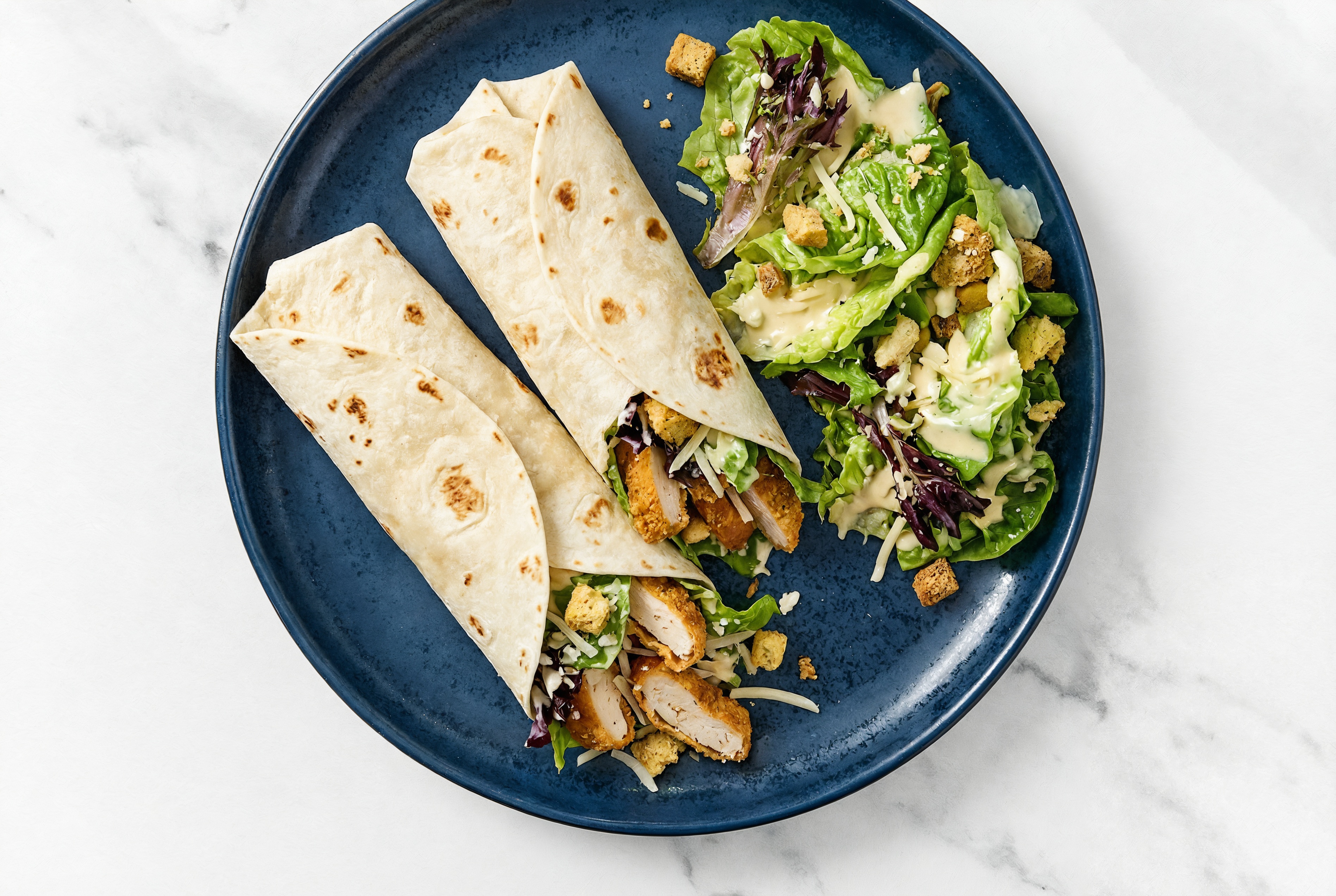"Chicken" Tender Little Champagne Kit Gem Salad Wrap
