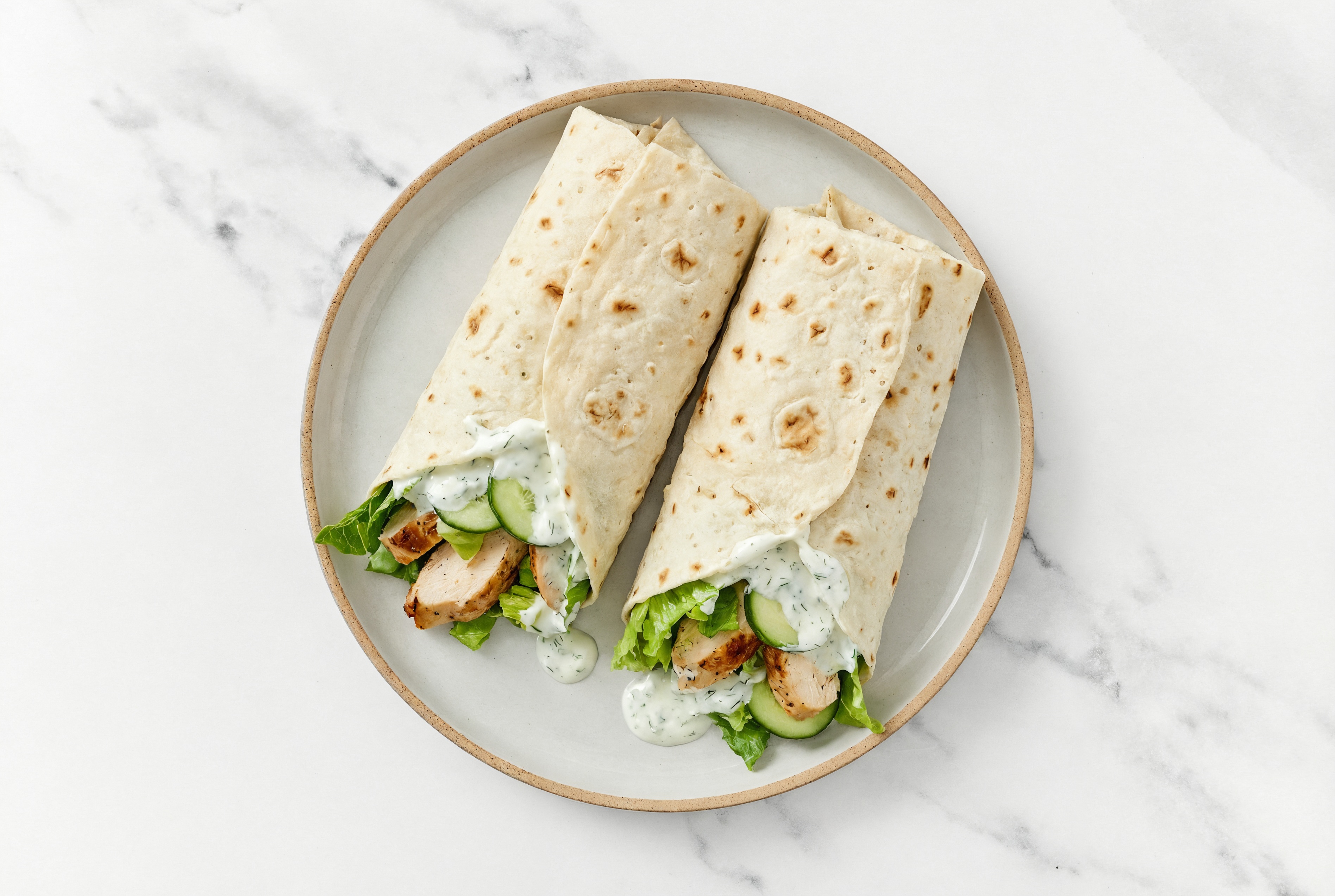  Tzatziki Chicken Breast on Lavash