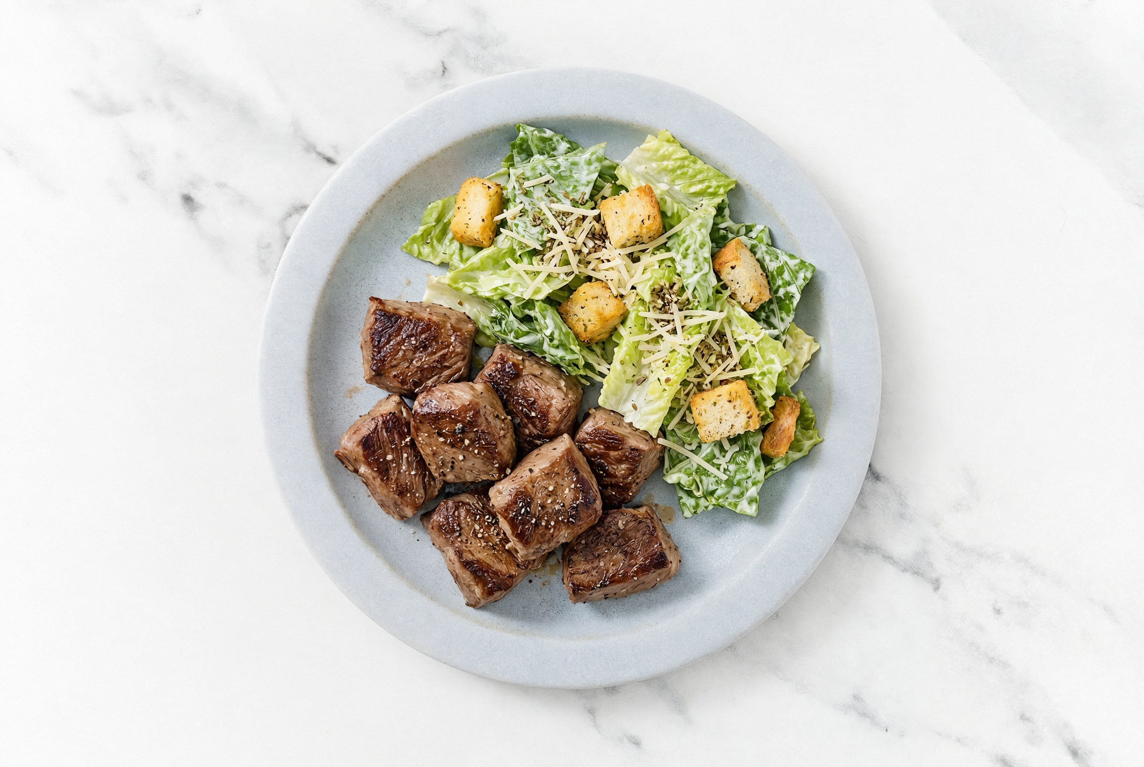 Extra Quick Lamb Caesar Salad
