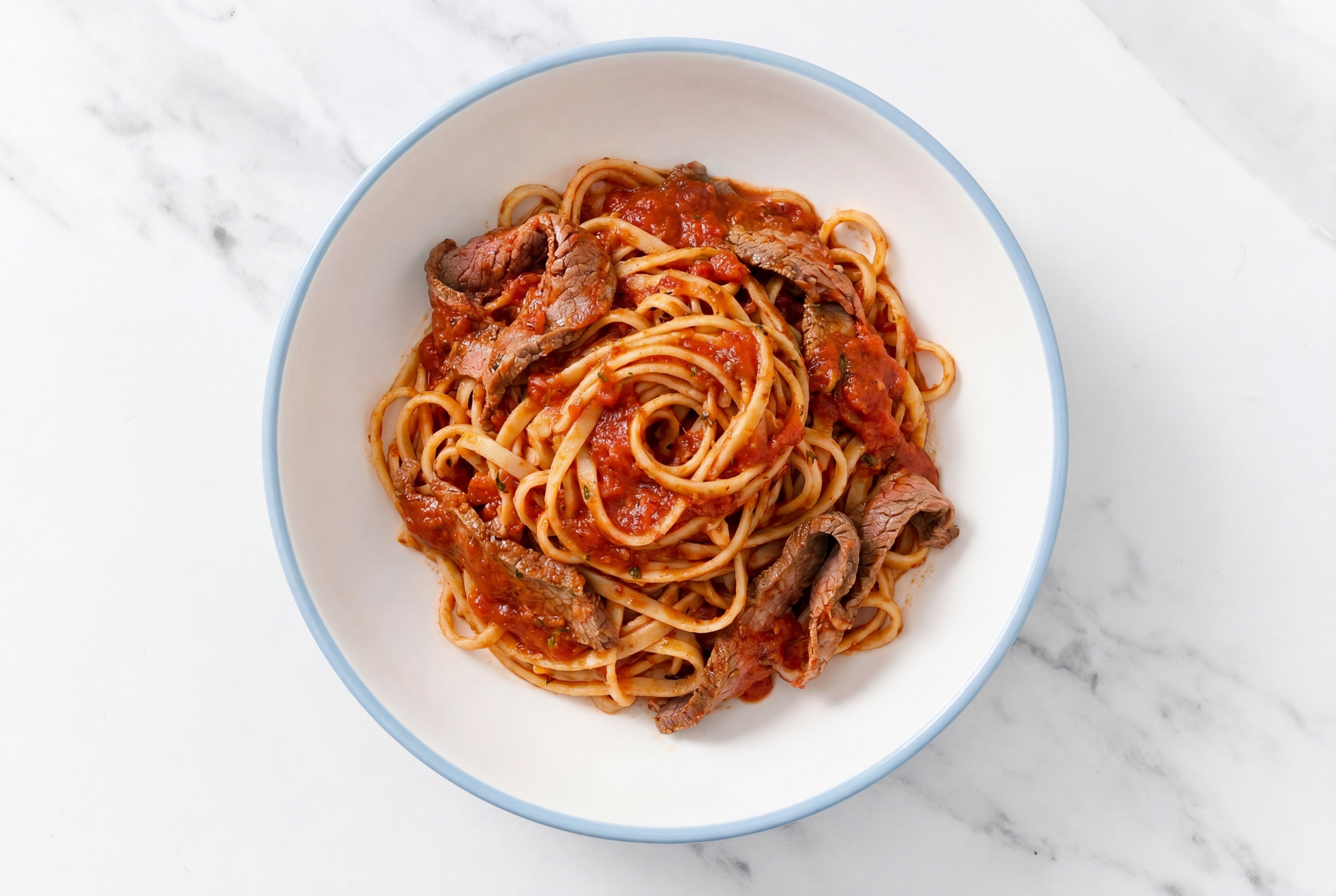 Easiest Cauliflower Linguini Ribeye Bolognese