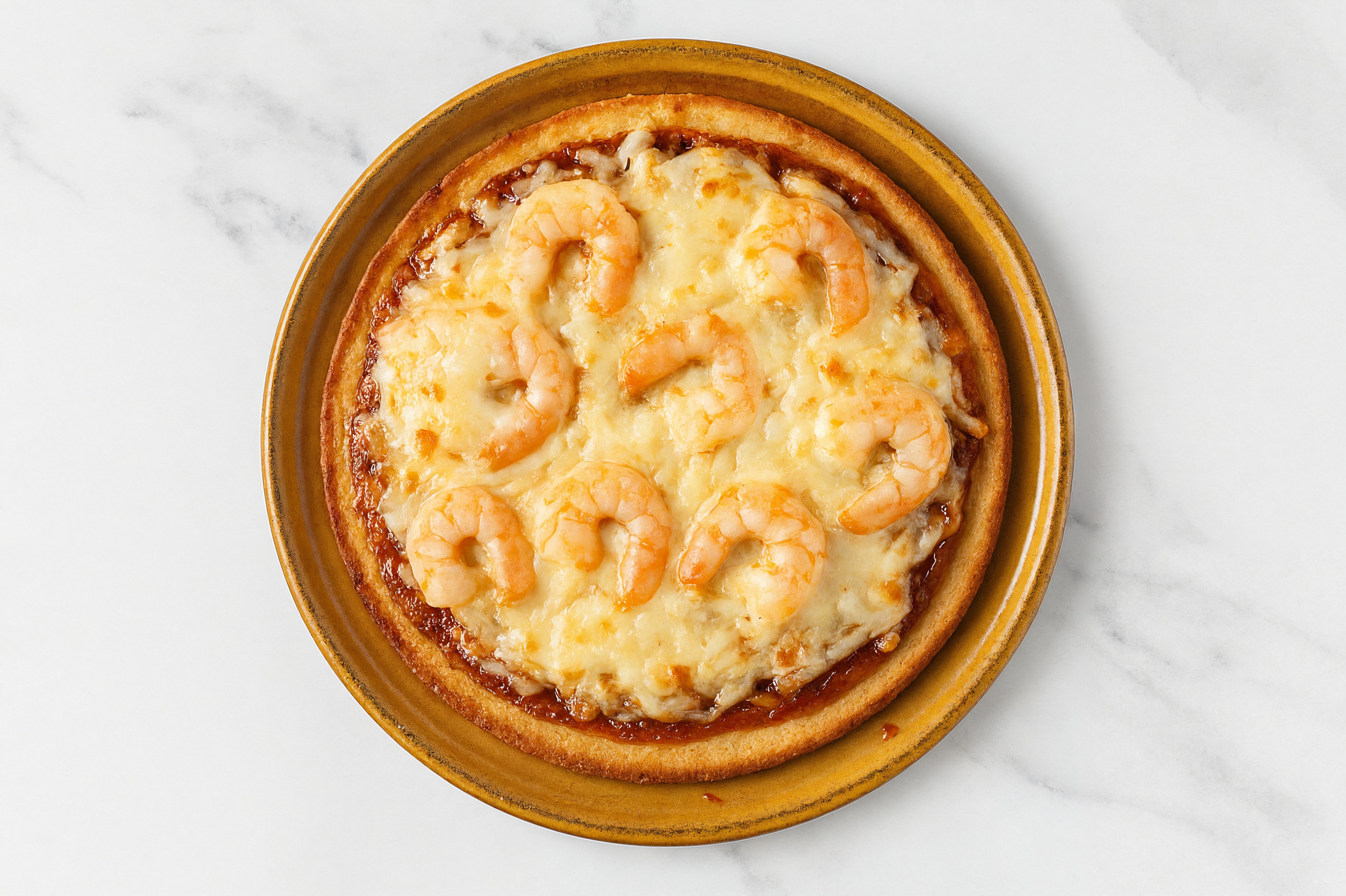 BBQ Gulf Shrimp Gluten-Free Pizza with Original BBQ