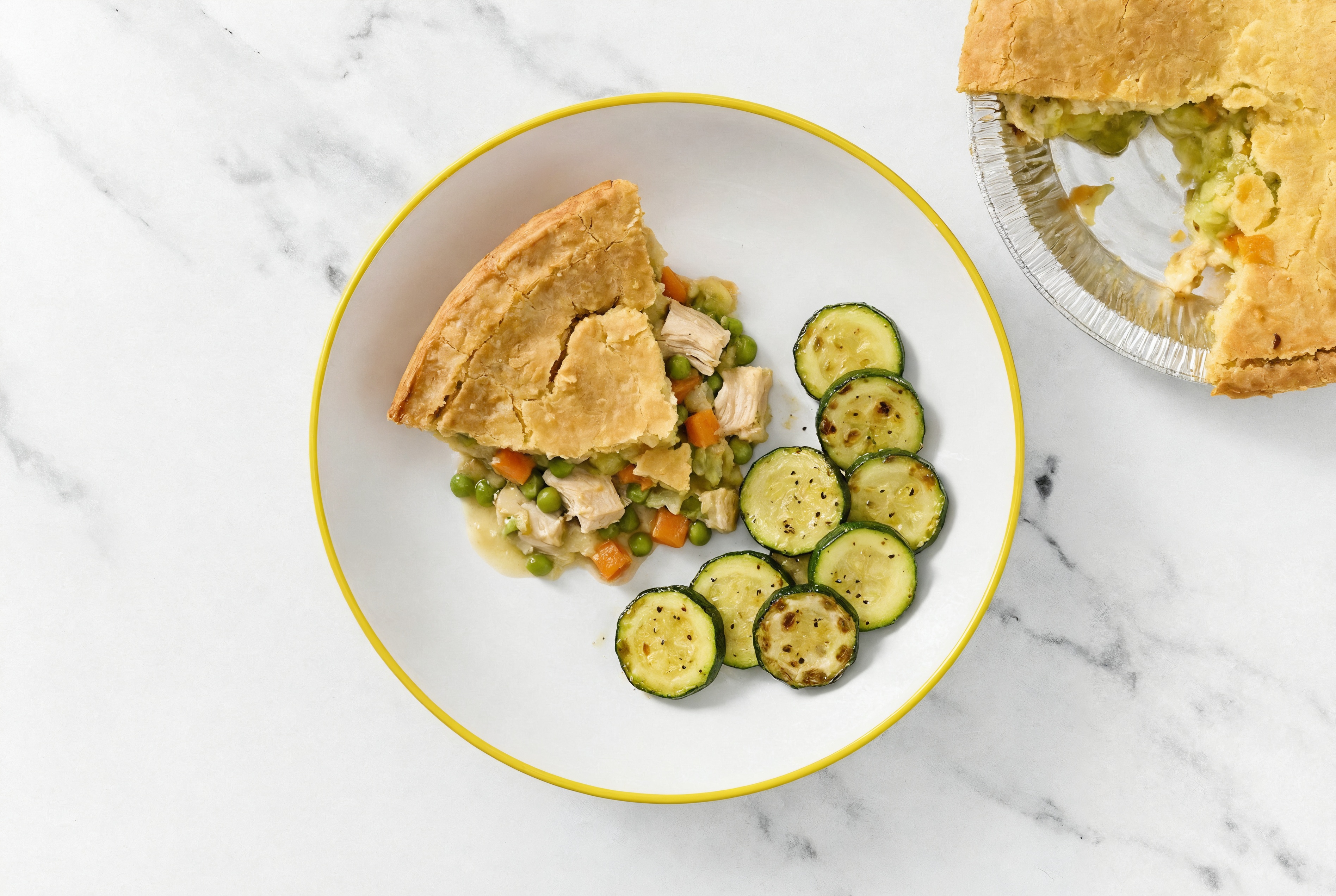 Chicken Pot Pie with Zucchini