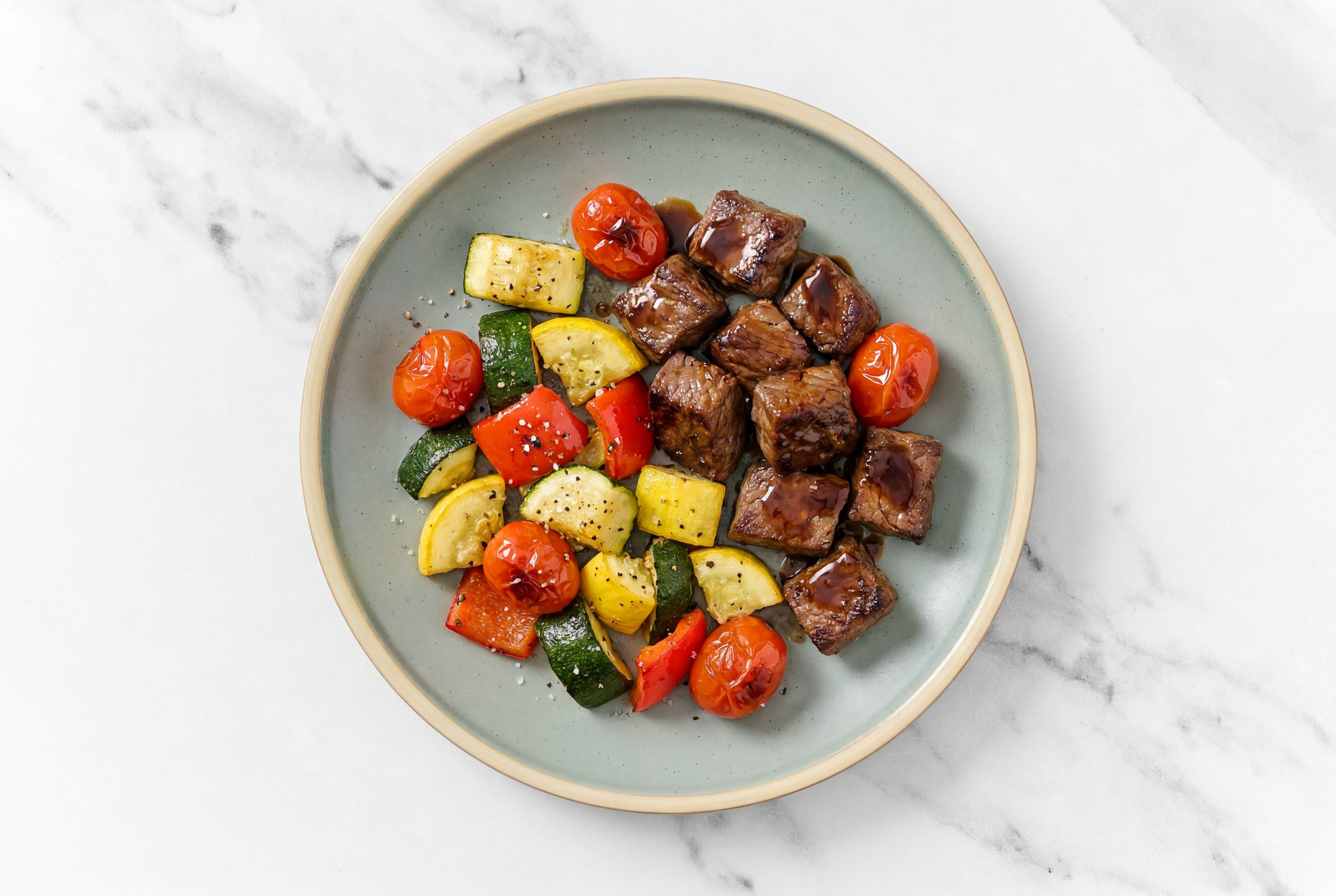 Teriyaki Roasted Bison & Squash