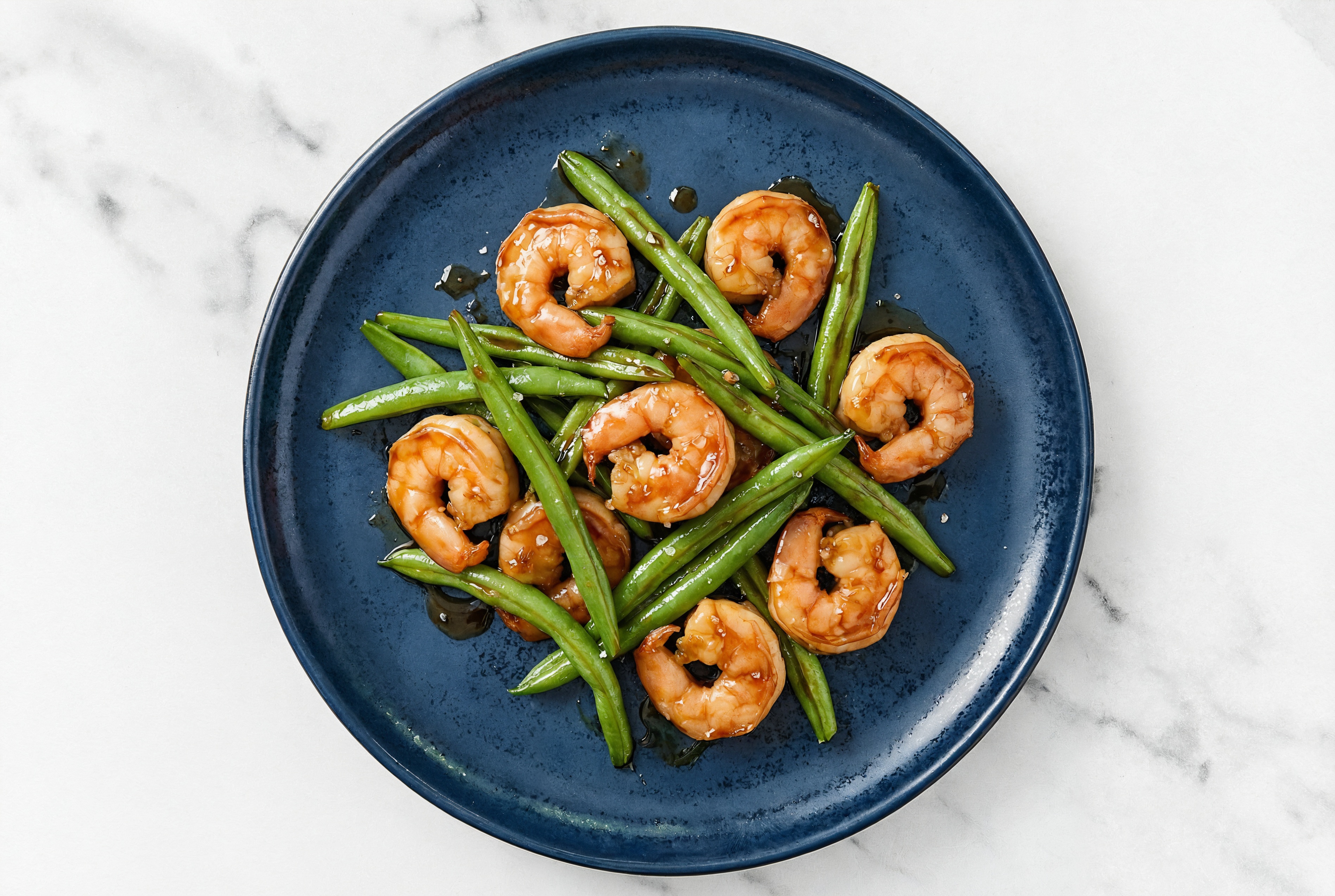 Teriyaki Sheet Pan Shrimp & Green Beans