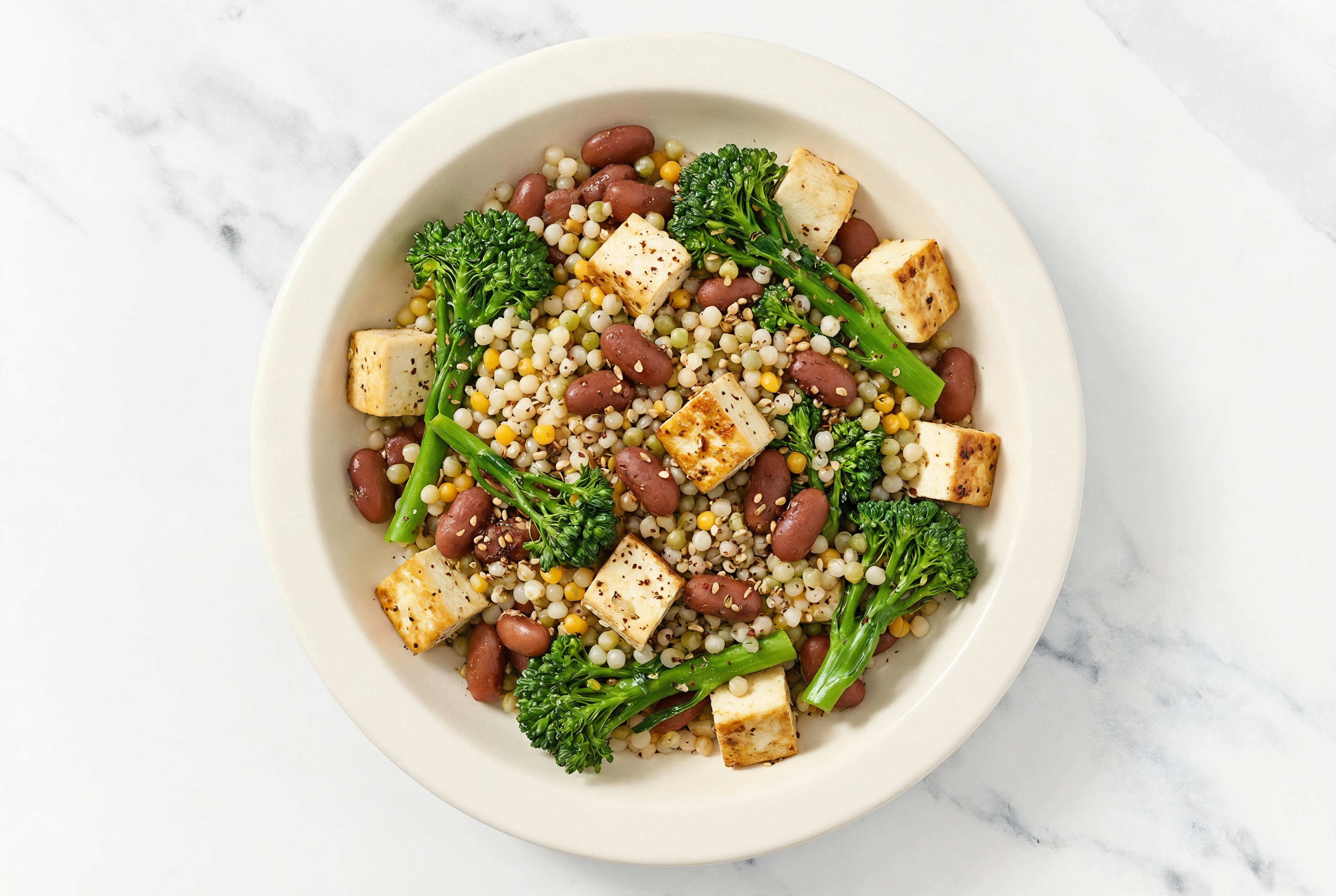 Creole Bean + Spiced Tofu Nourish Bowl