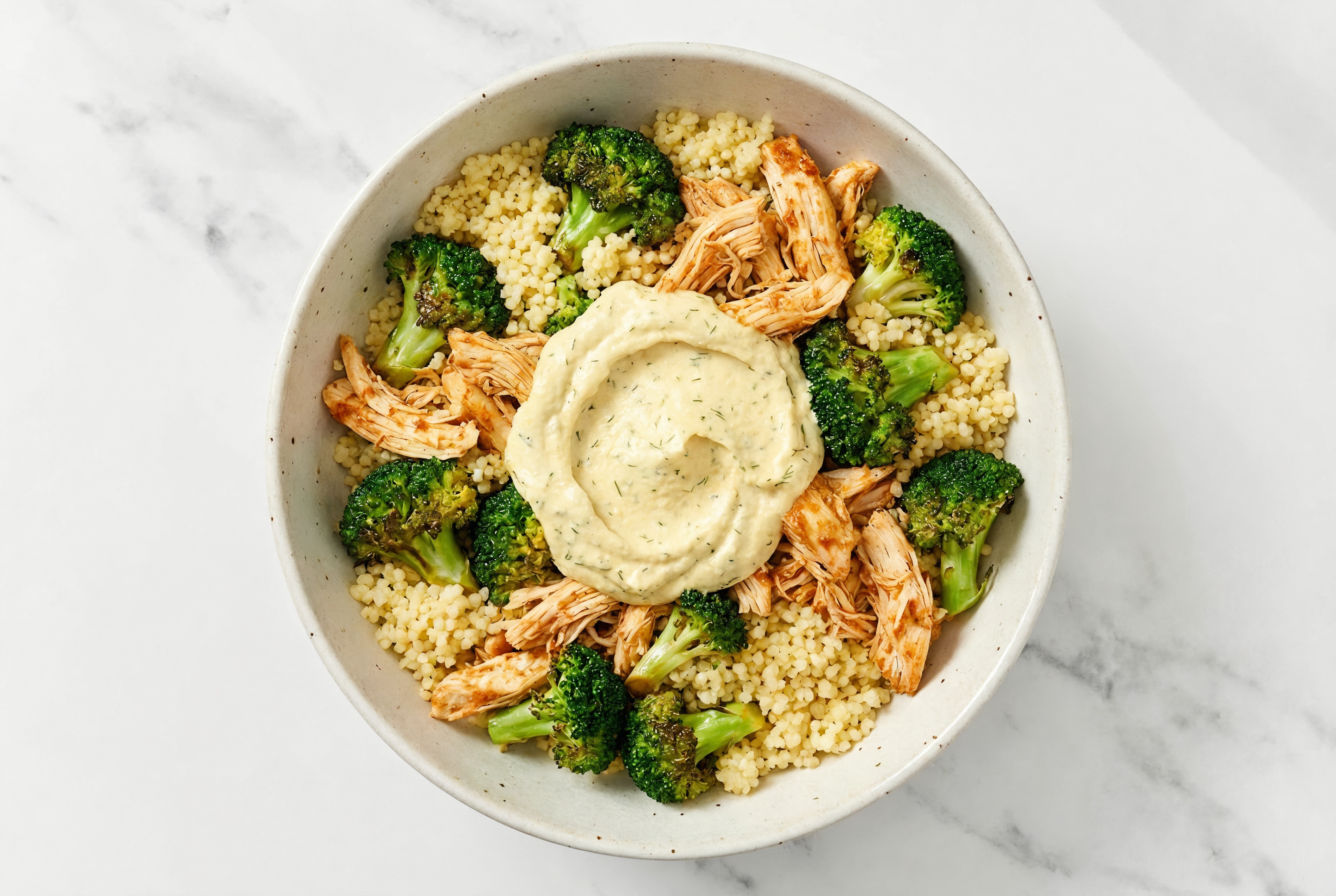 Chile Limon Couscous Bowl with Organic Broccoli