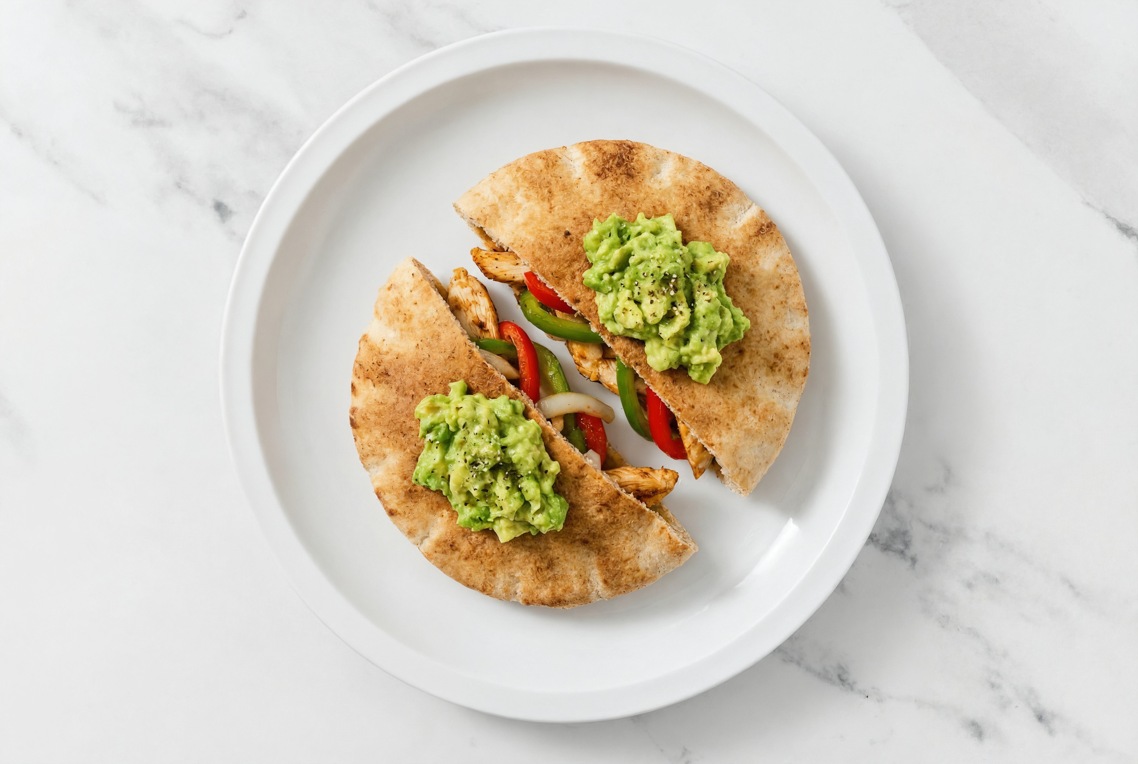  Chicken Fajita Traditional Pita