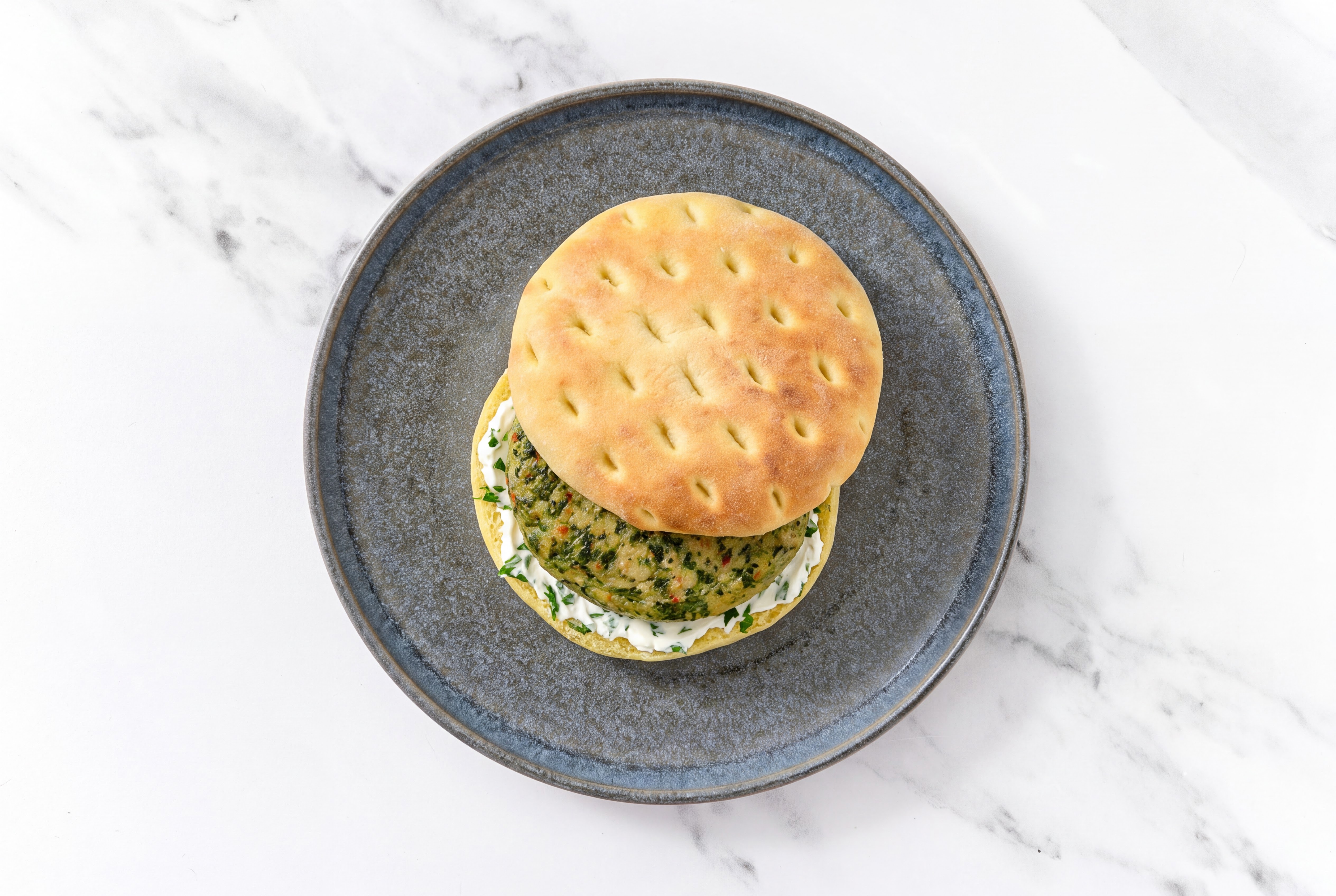 Cozy Feta Turkey + Herby Cheese Sandwich