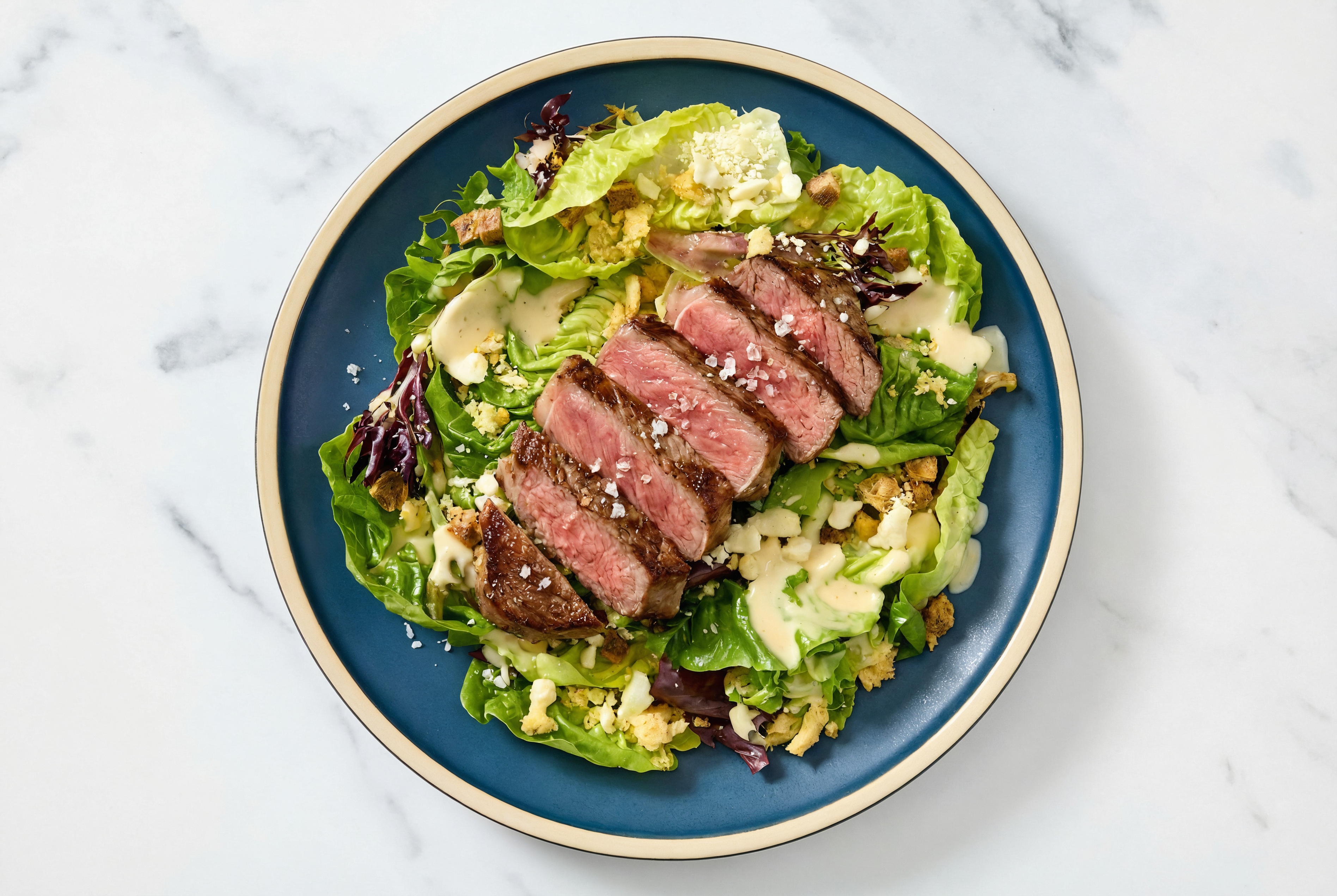 Wagyu Strip Steak Little Champagne Kit Gem Salad