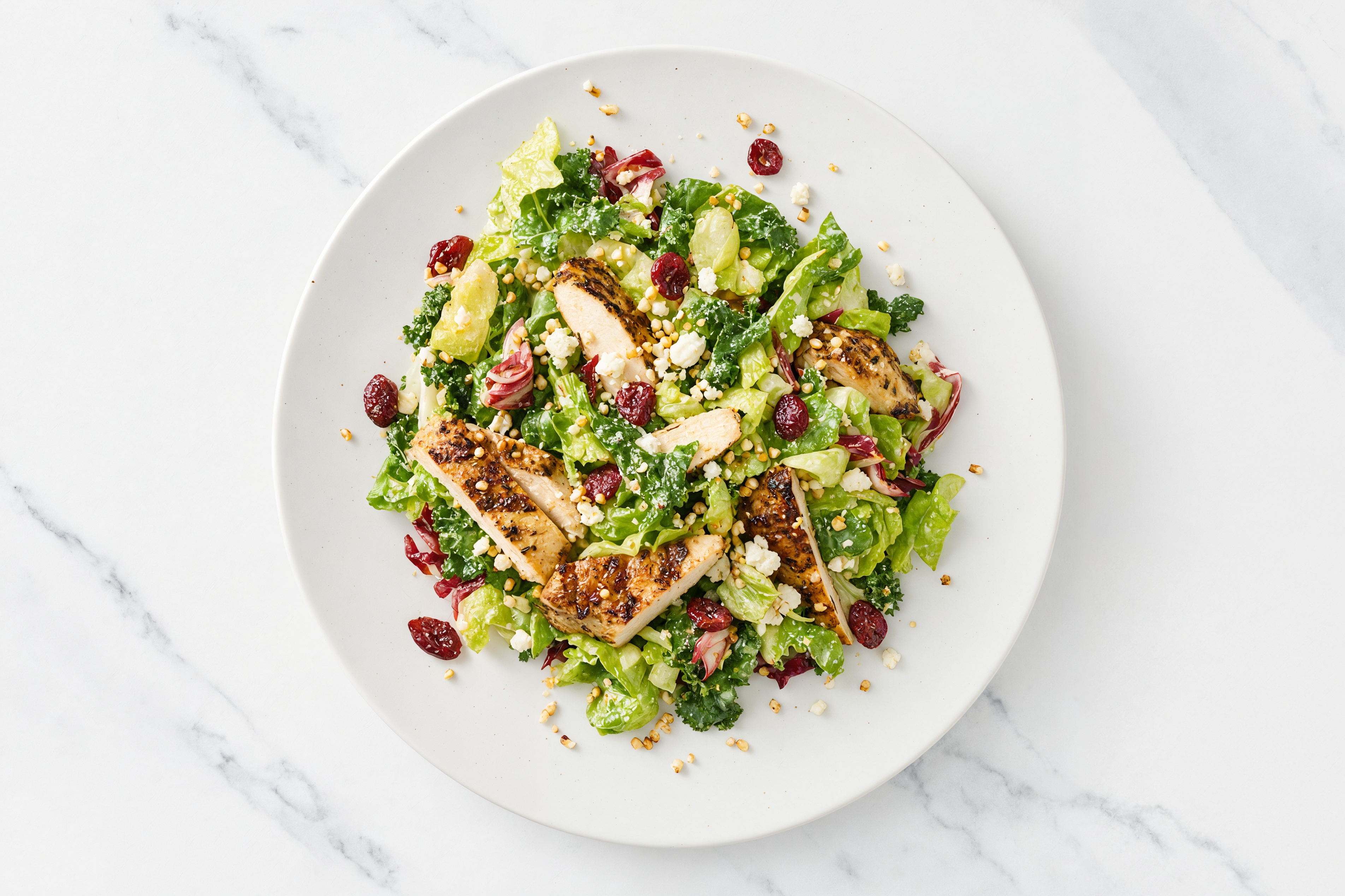 Honey Citrus Salad with Grilled Mediterranean Chicken Breast
