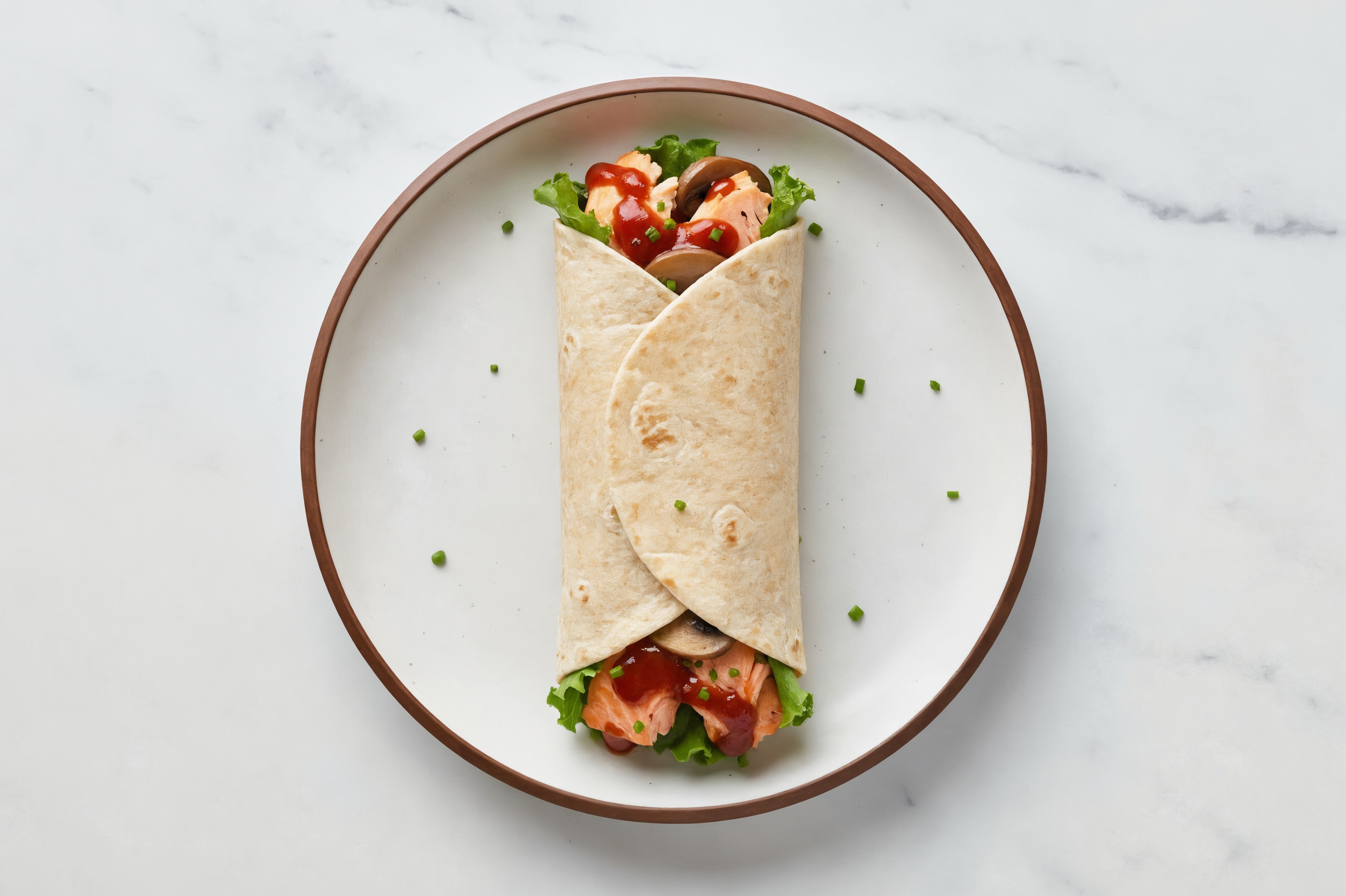 BBQ Salmon Wrap with Original BBQ