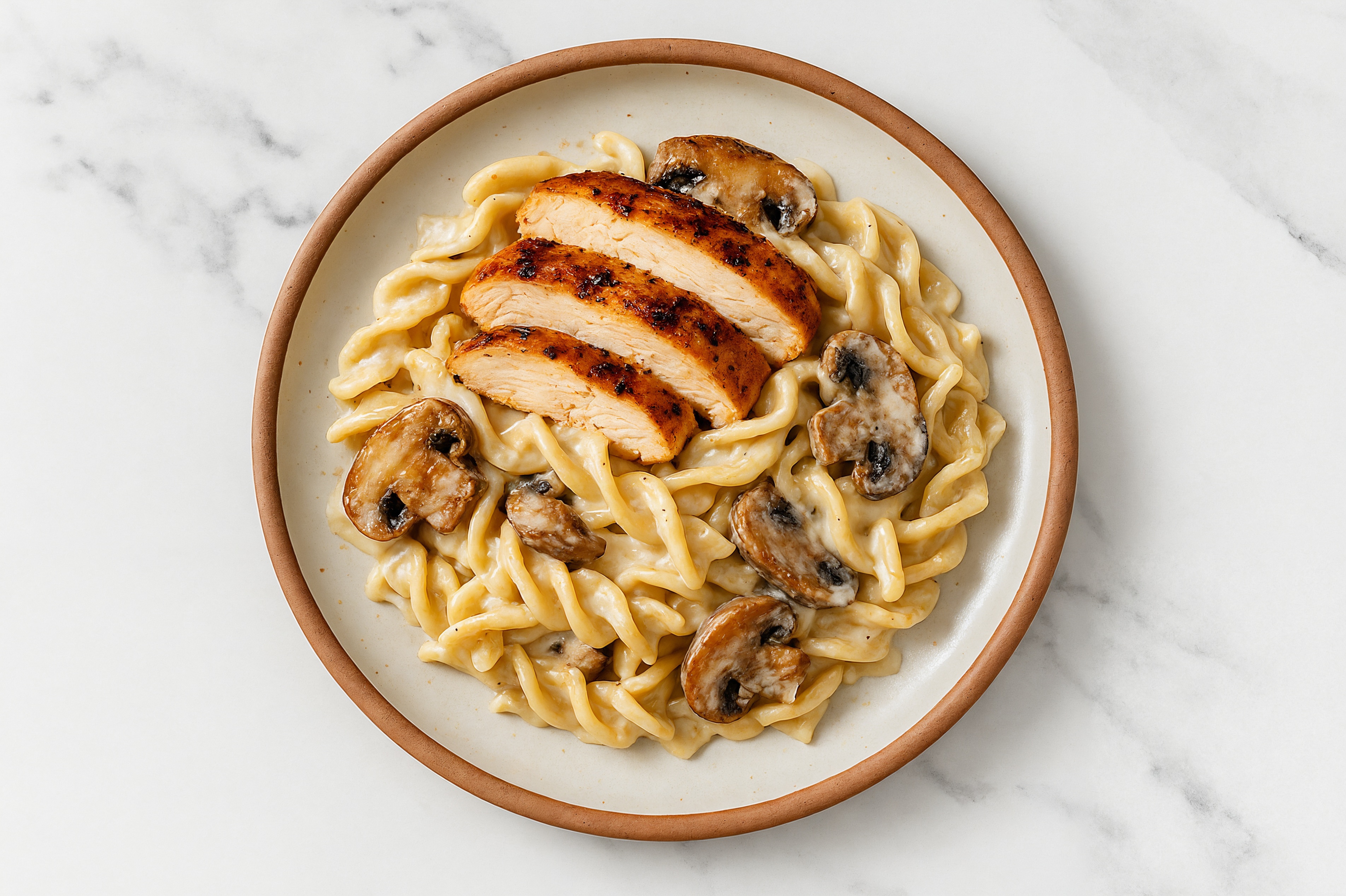Gluten-Free Blackened Chicken Alfredo