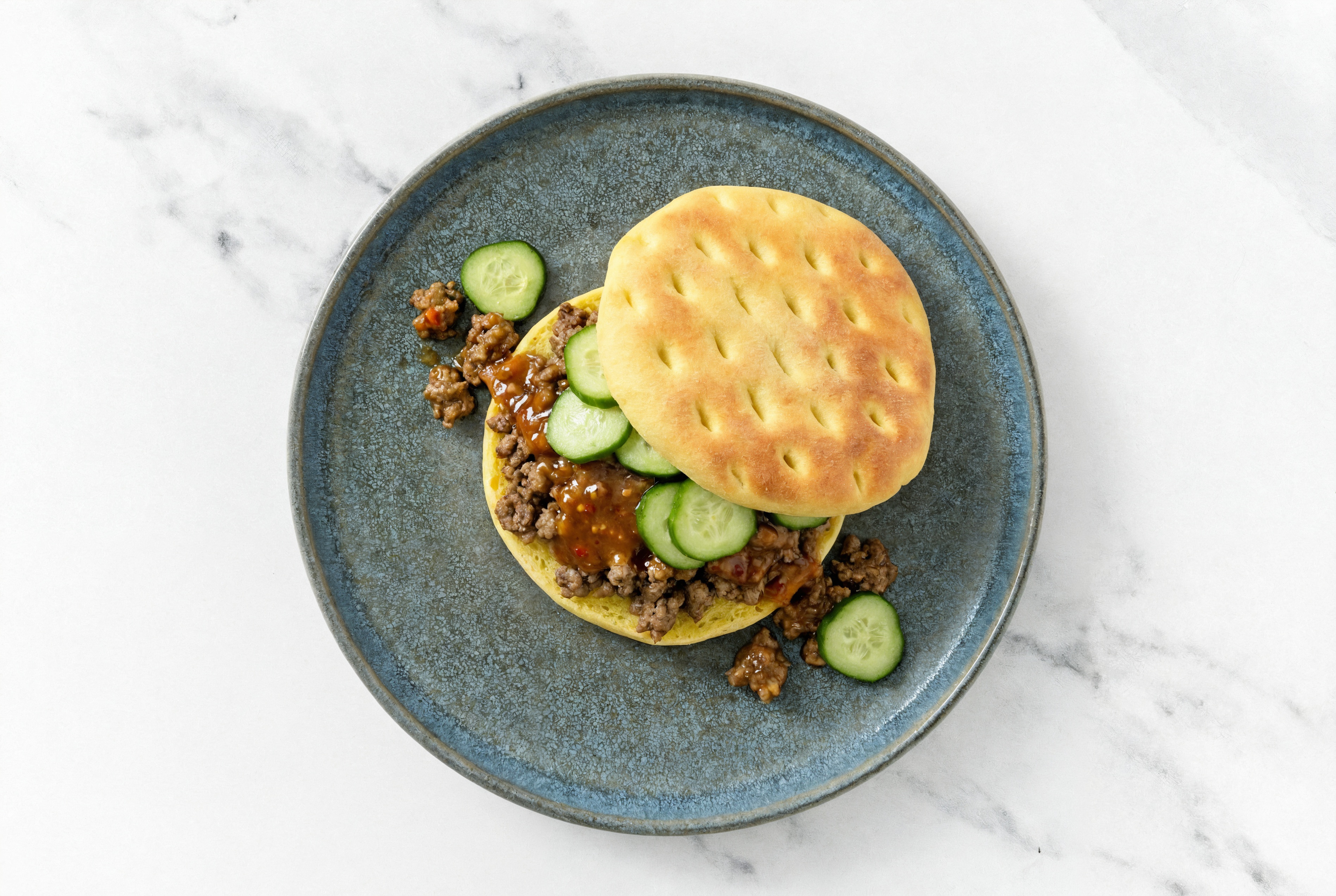 Crisp Sesame Bison Sandwich