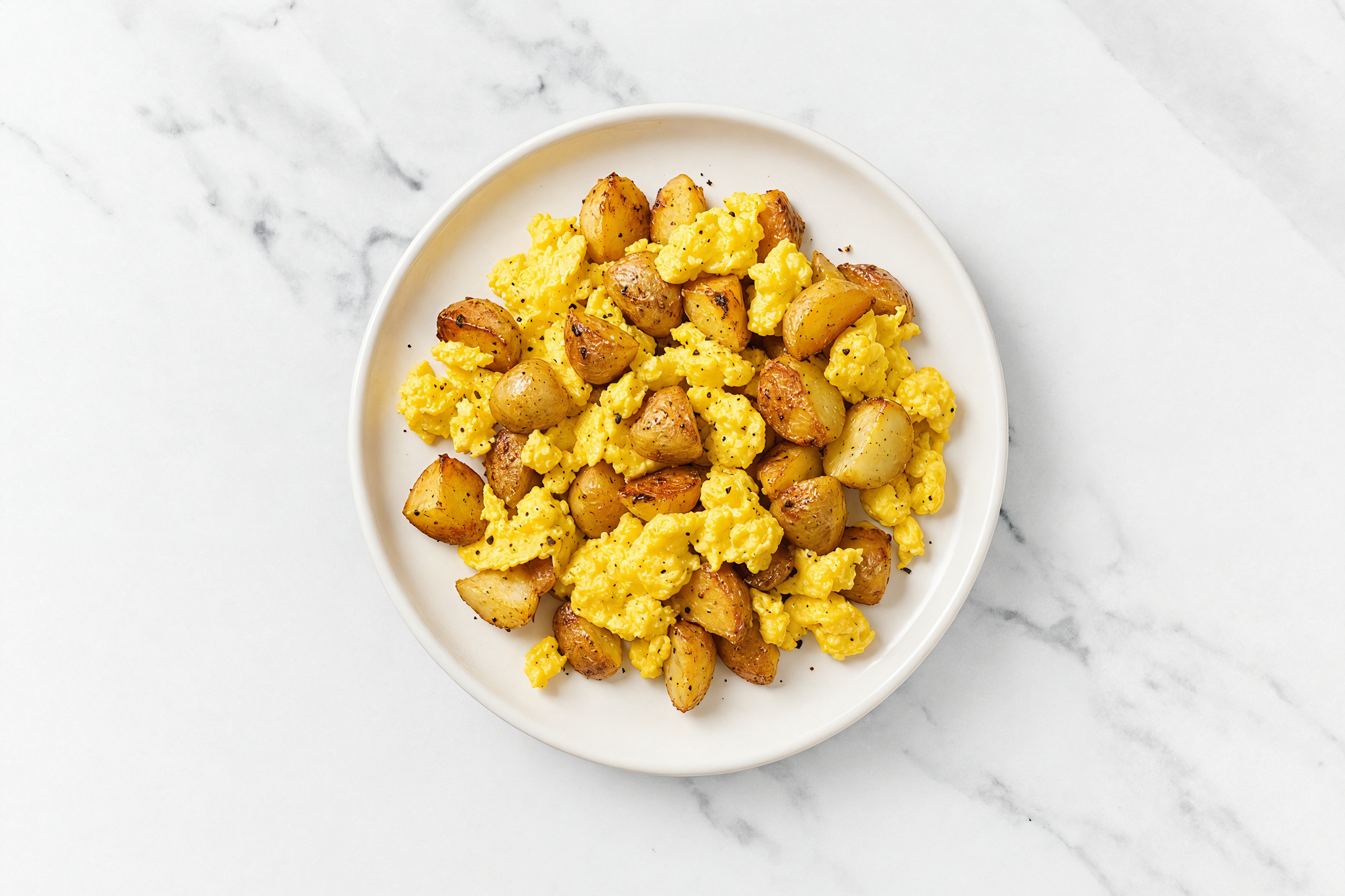 Eggs + Heirloom Potato Hash