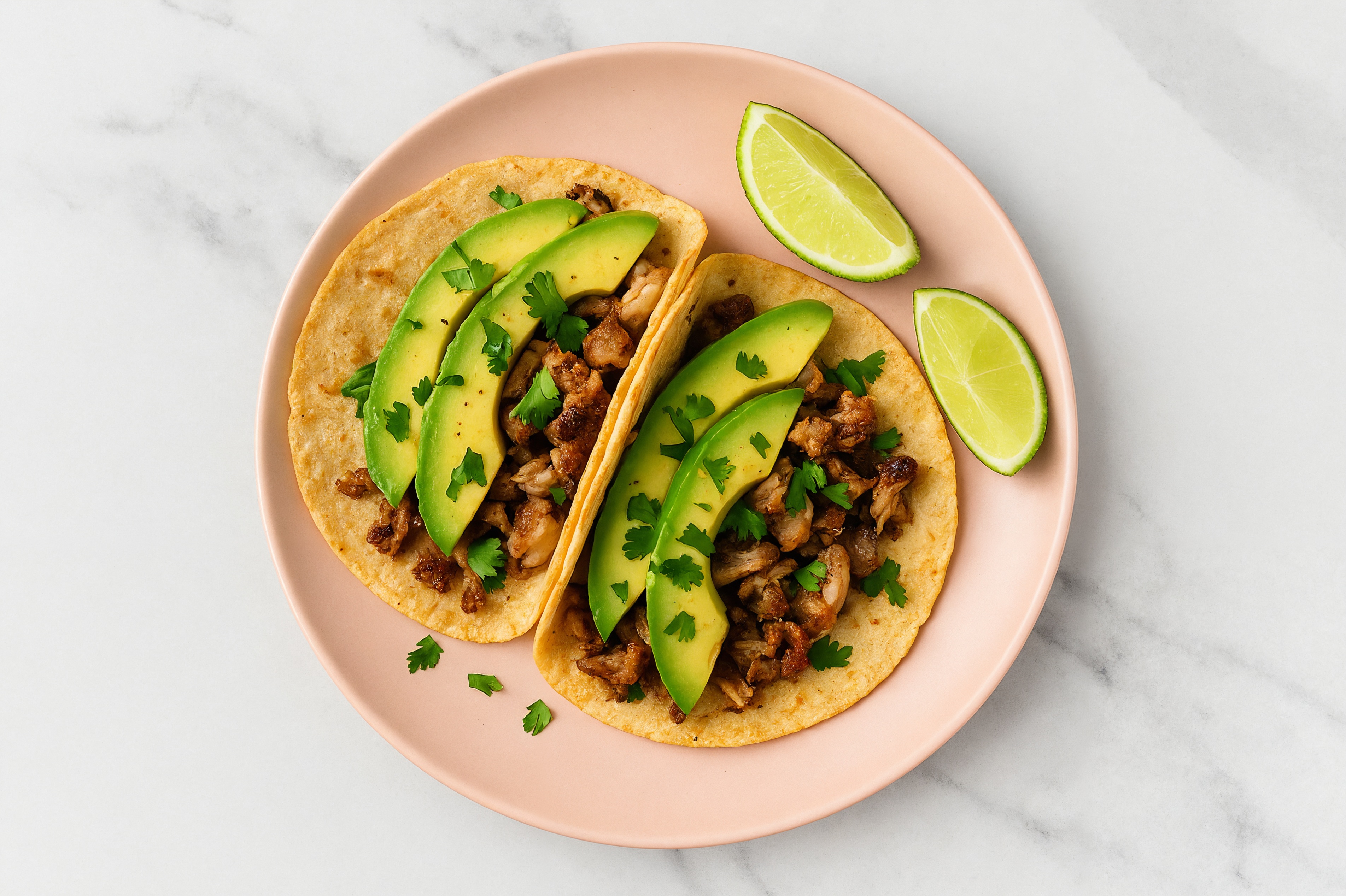 Herby Carnitas + Avocado Street Tacos