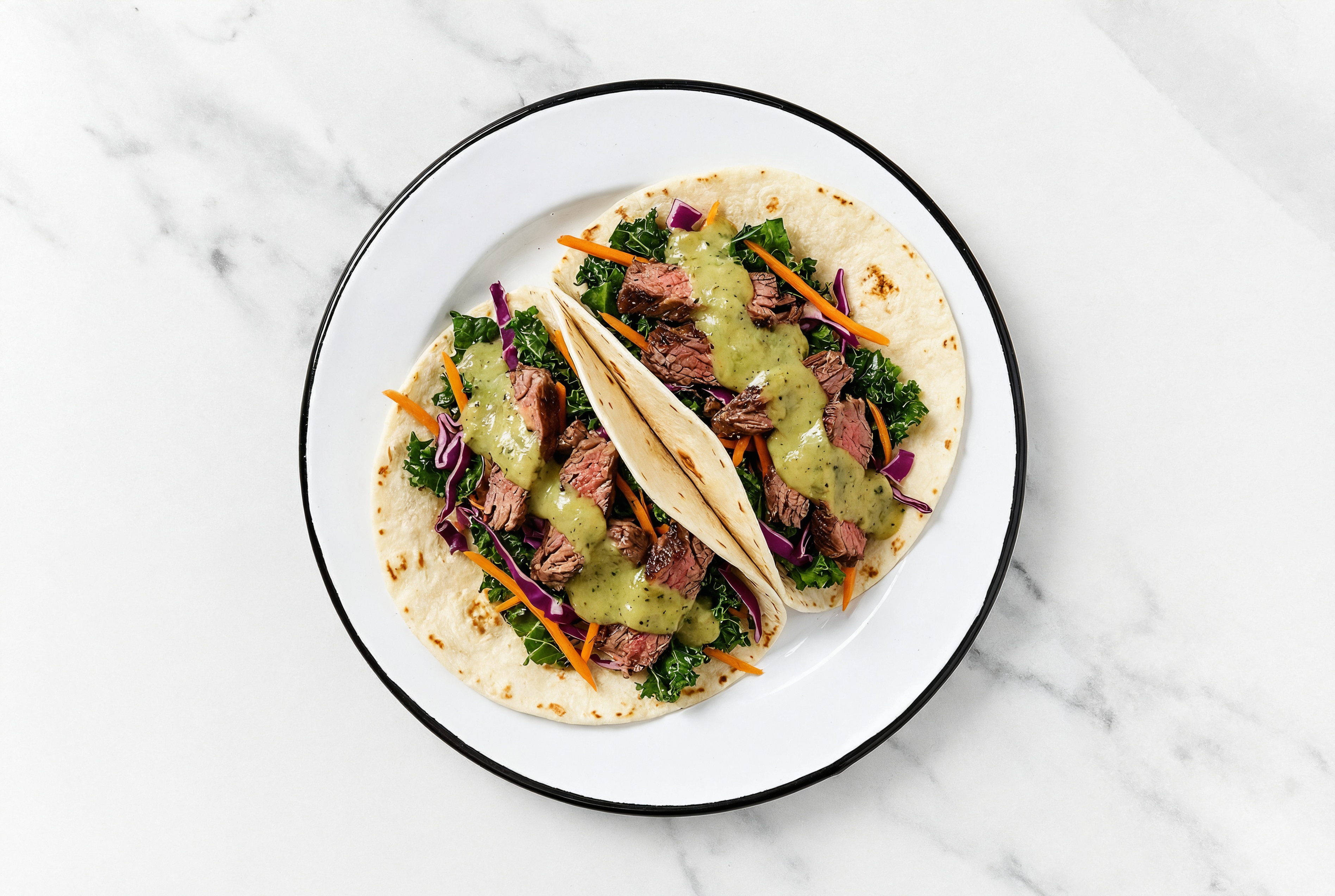 XL Green Chile Steak Tacos
