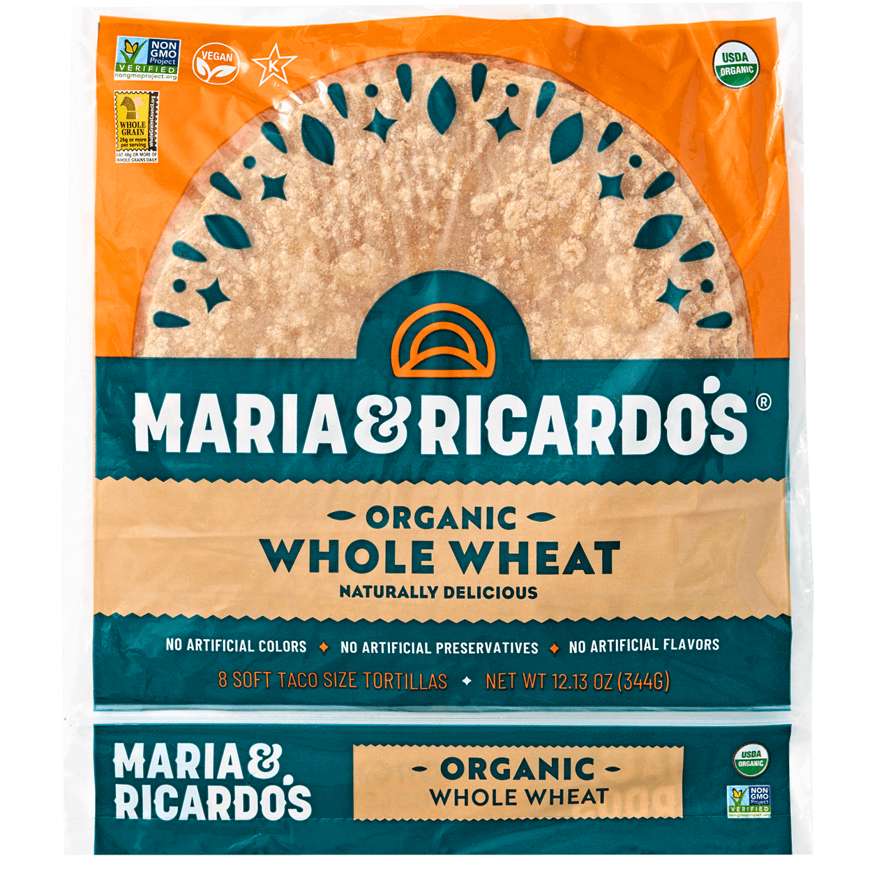 Organic Whole Wheat Tortillas 2 of 2