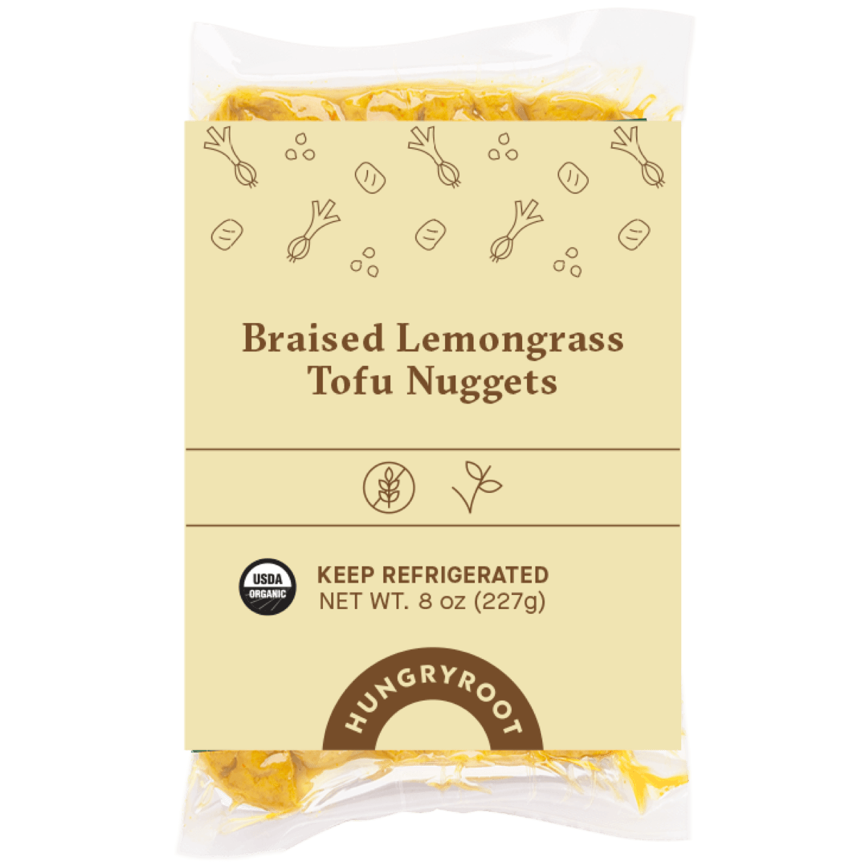 Organic Braised Lemongrass Tofu Nuggets 2 of 2