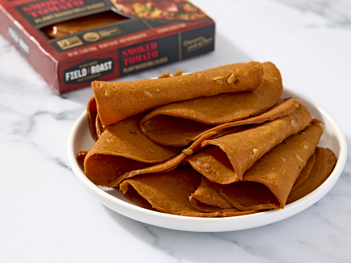 Smoked Tomato Plant-Based Deli Slices 1 of 2