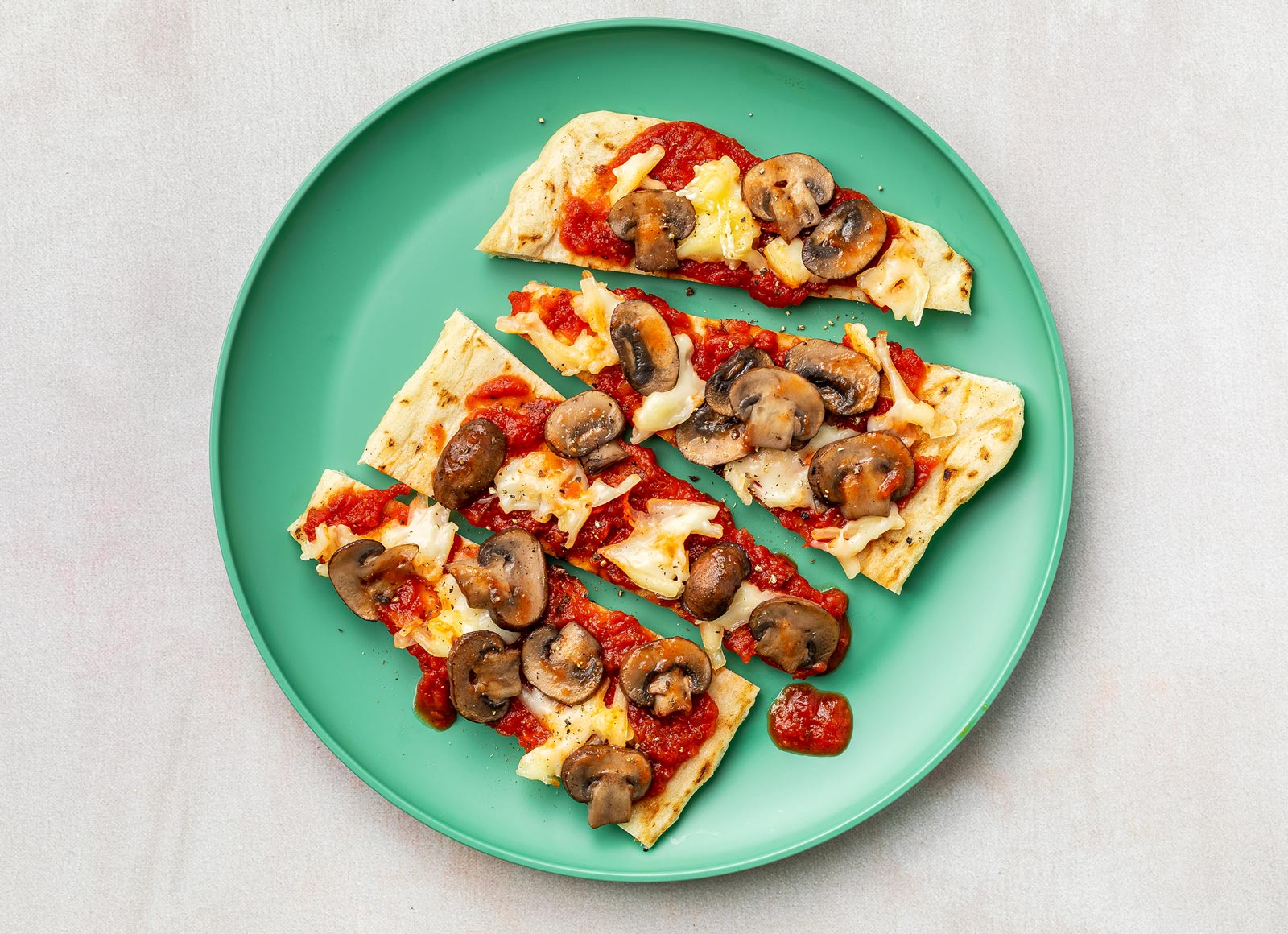 Vegan Mushroom Wood Grilled Pizza Crusts