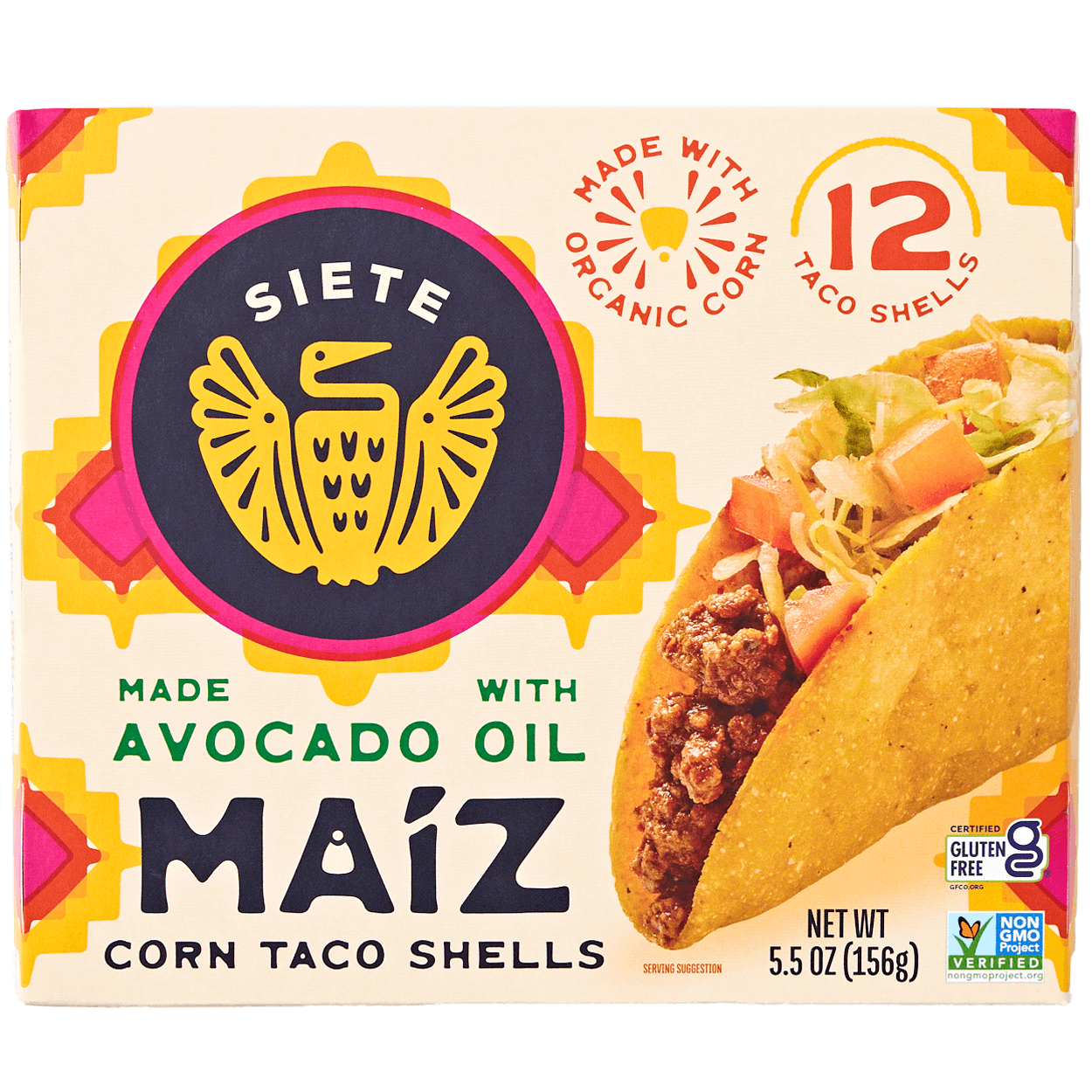 Organic Maiz Corn Taco Shells, 5.5 OZ. 2 of 2