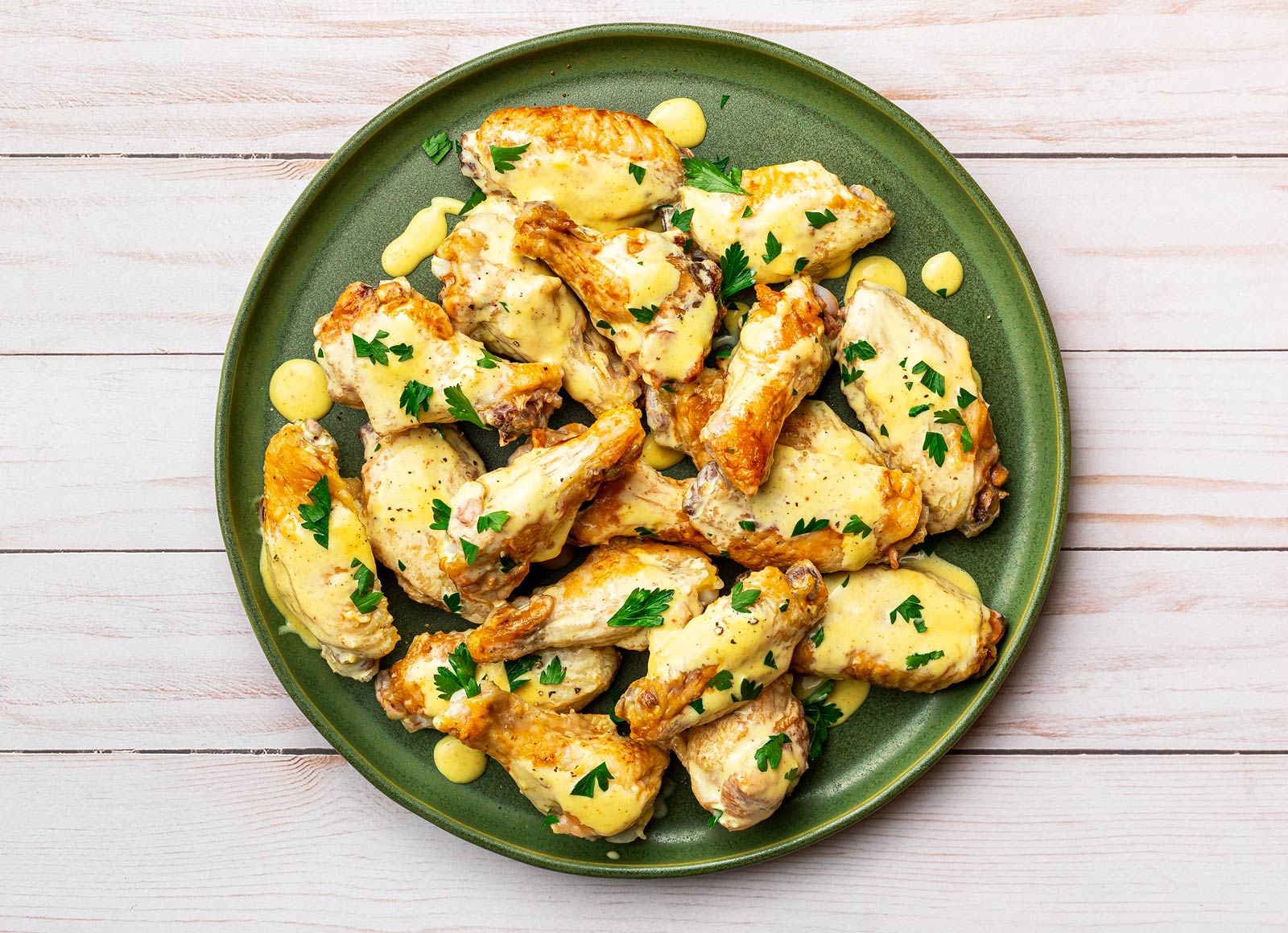 Honey Mustard Chicken Wings