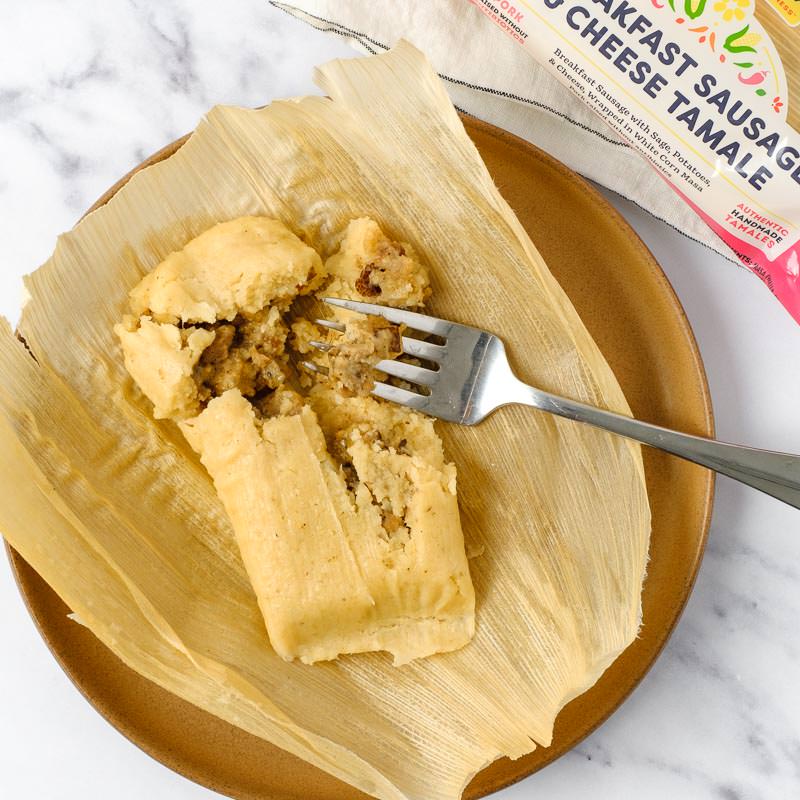 Breakfast Sausage + Cheese Tamale Hungryroot