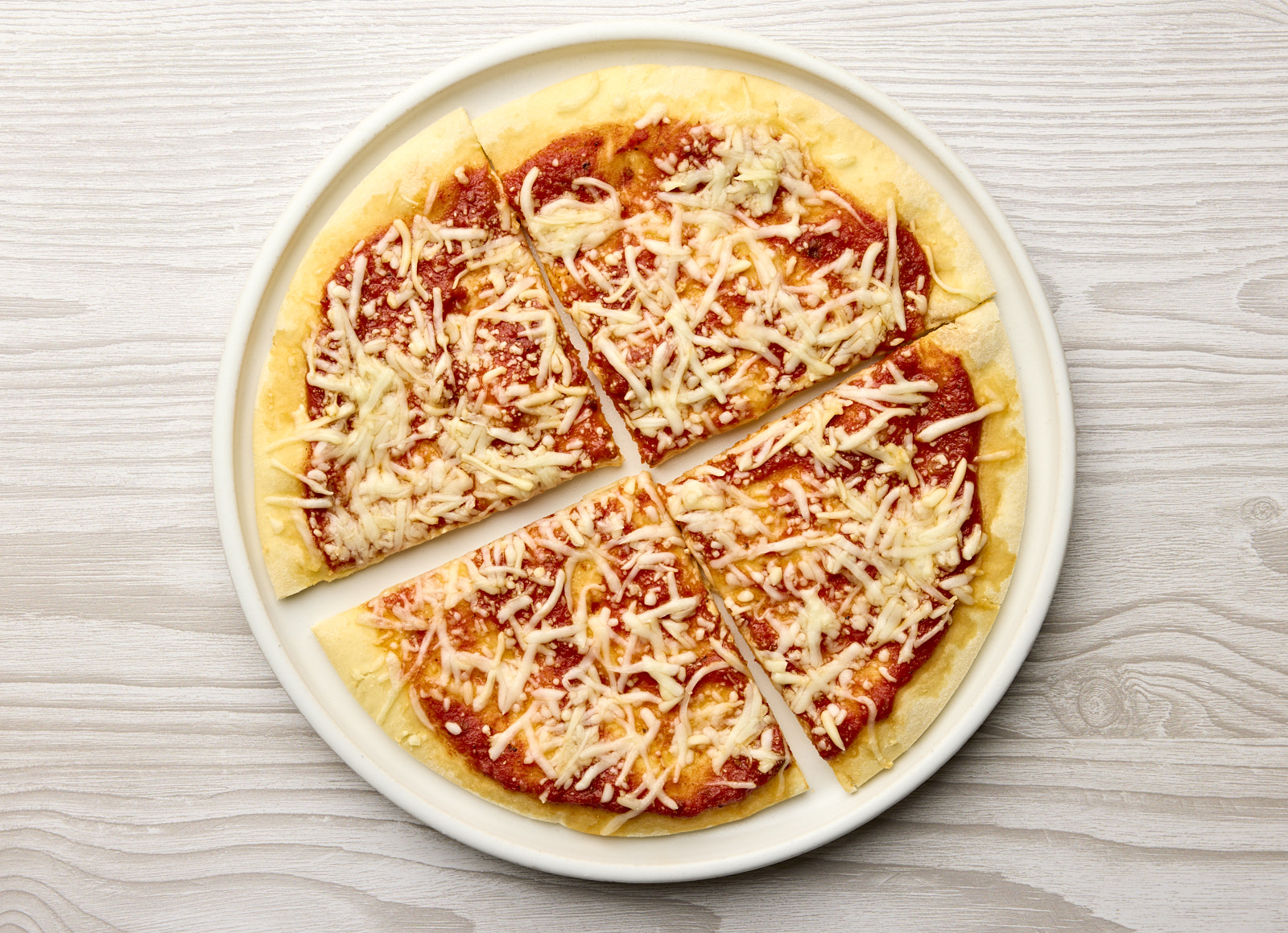 Weeknight Gluten-Free Pizza with Shredded Mozzarella Cheese