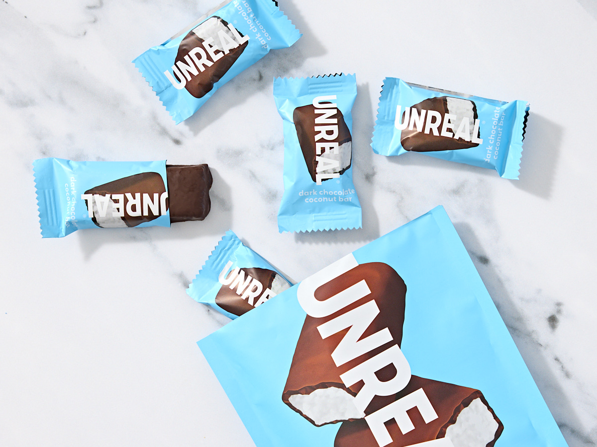 Gluten Free Dark Chocolate Coconut Bars 8 pack 1 of 2
