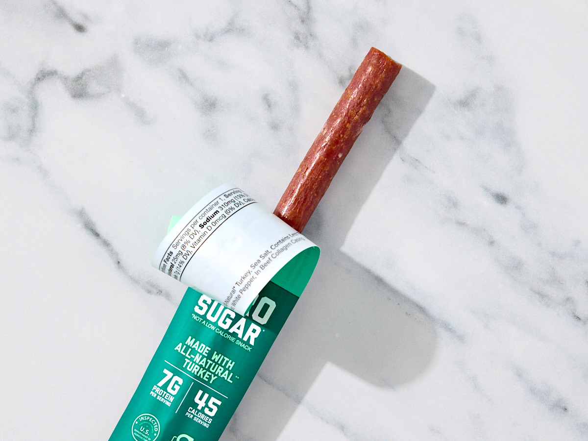 Peppered Turkey Meat Stick 1 of 2