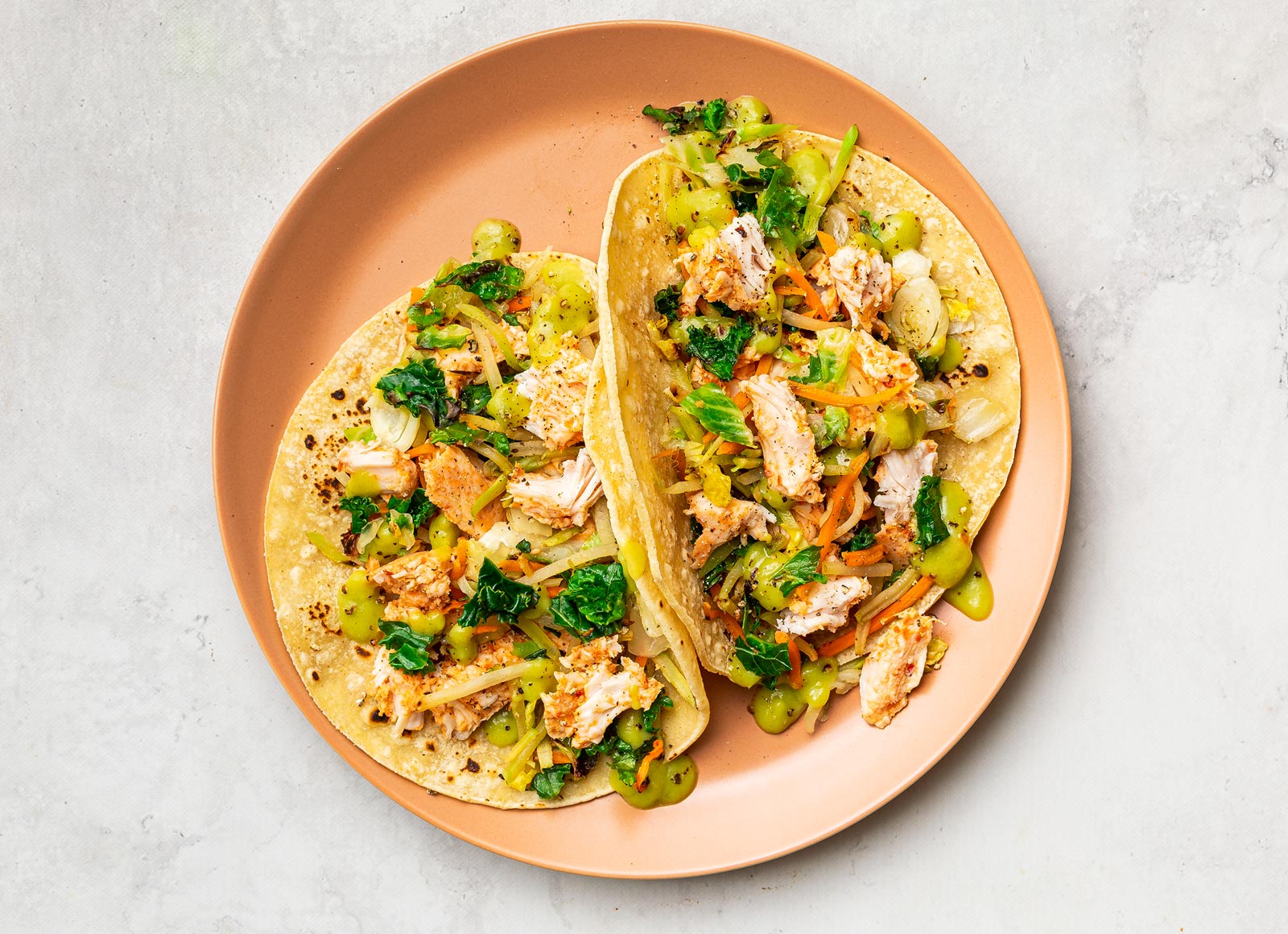 Super Chile Limon Chicken Tacos