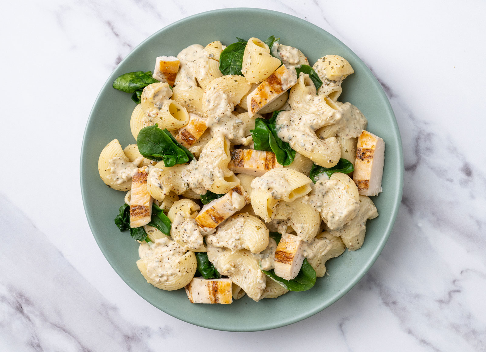 Extra Spinach Artichoke Chiocciole Pasta