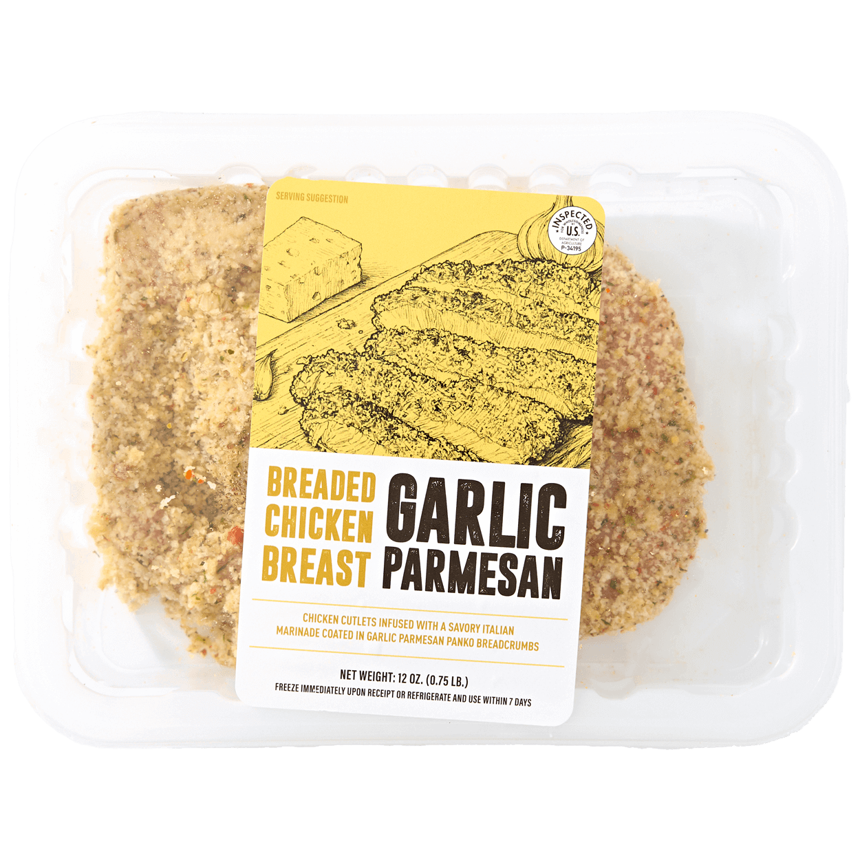 Garlic Parmesan Breaded Chicken Breast 2 of 2
