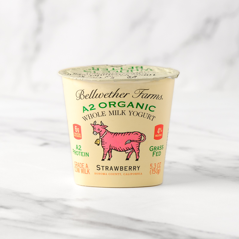 Organic Strawberry Yogurt Cup 1 of 2