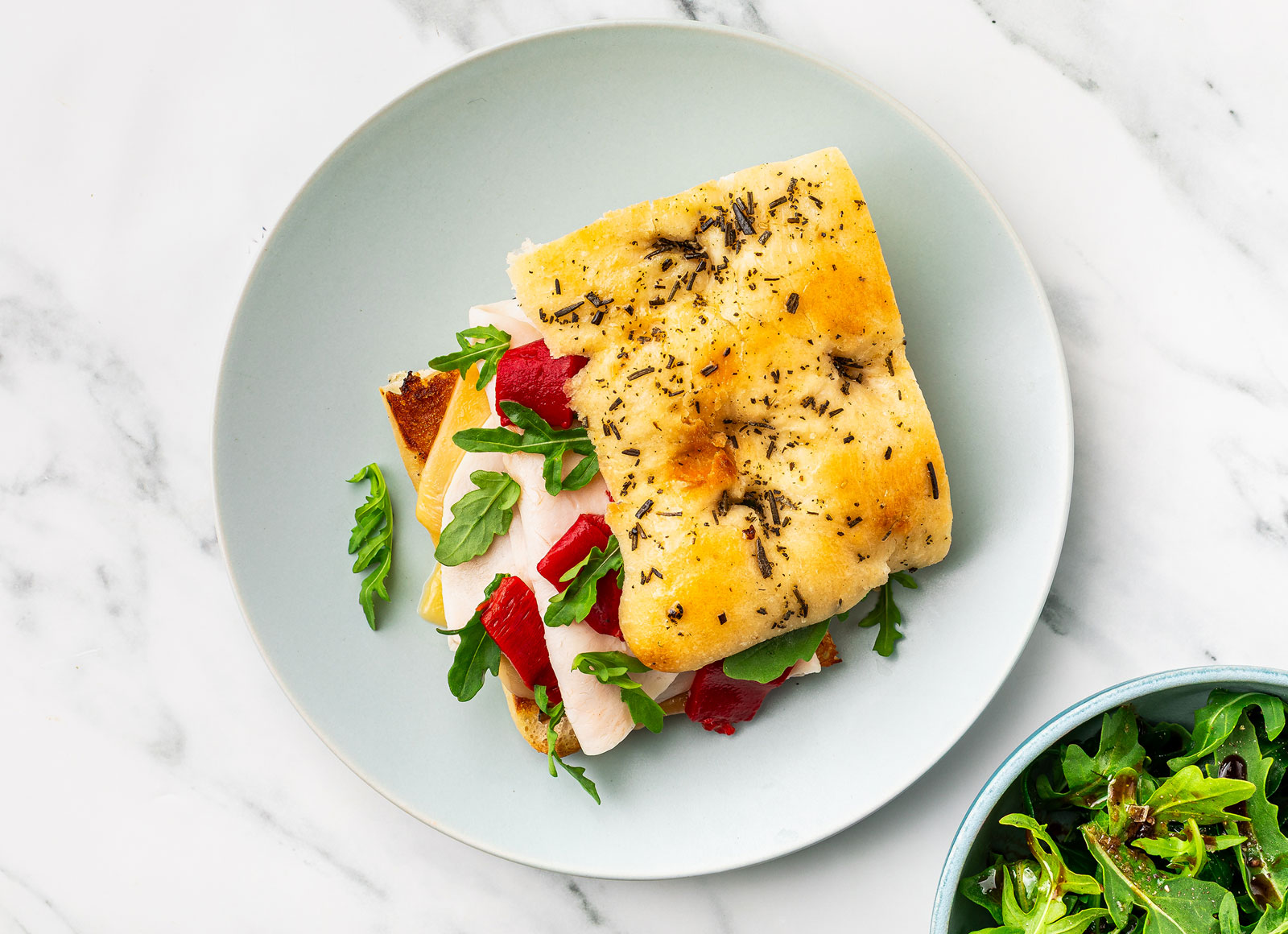Oven Roasted Turkey Breast + Havarti Panini