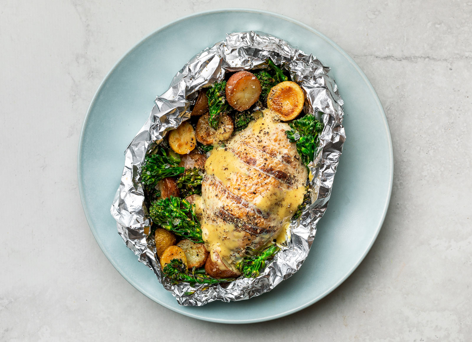 Wrap + Ready Honey Mustard Chicken Dinner