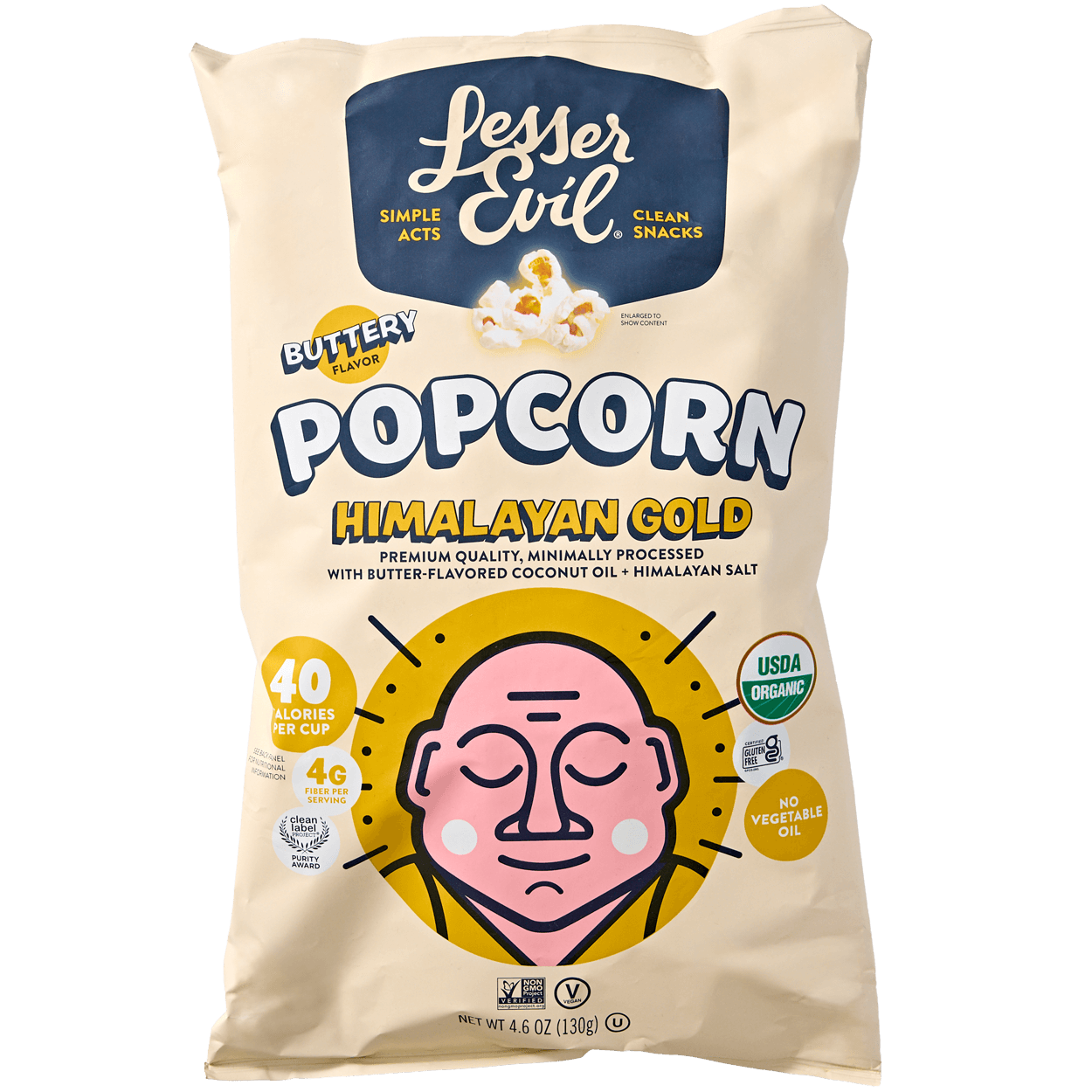 Organic Himalayan Gold Butter-Flavor Popcorn 2 of 2