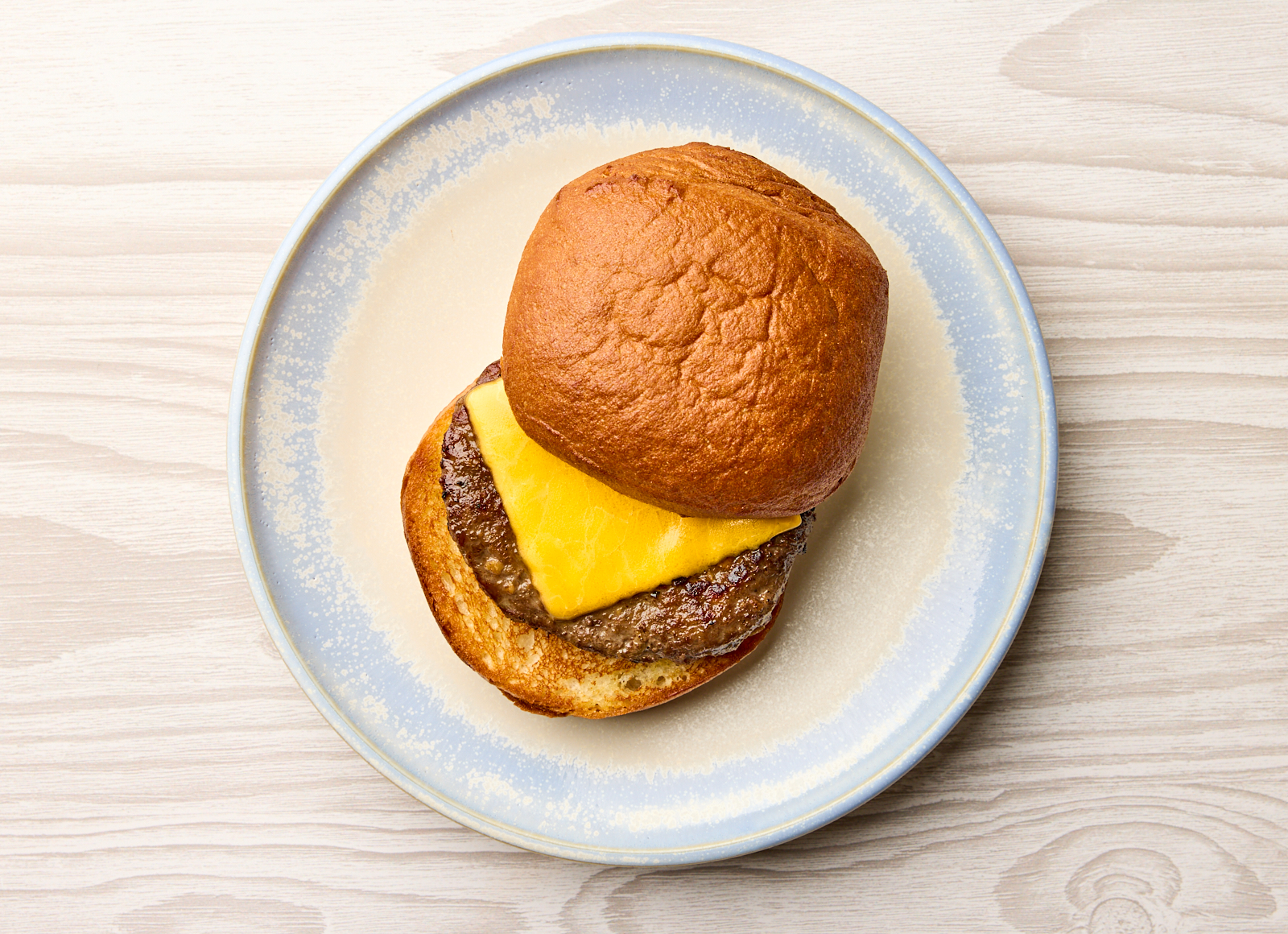 BBQ Brisket Burger on GF Buns