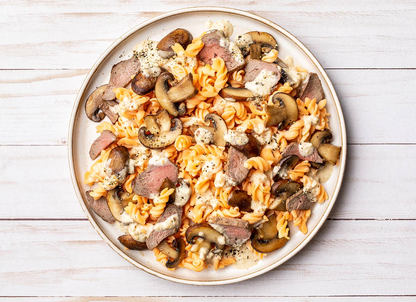 Simple Beef Stroganoff