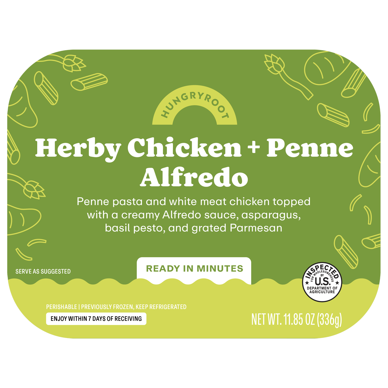 Herby Chicken + Penne Alfredo 2 of 2