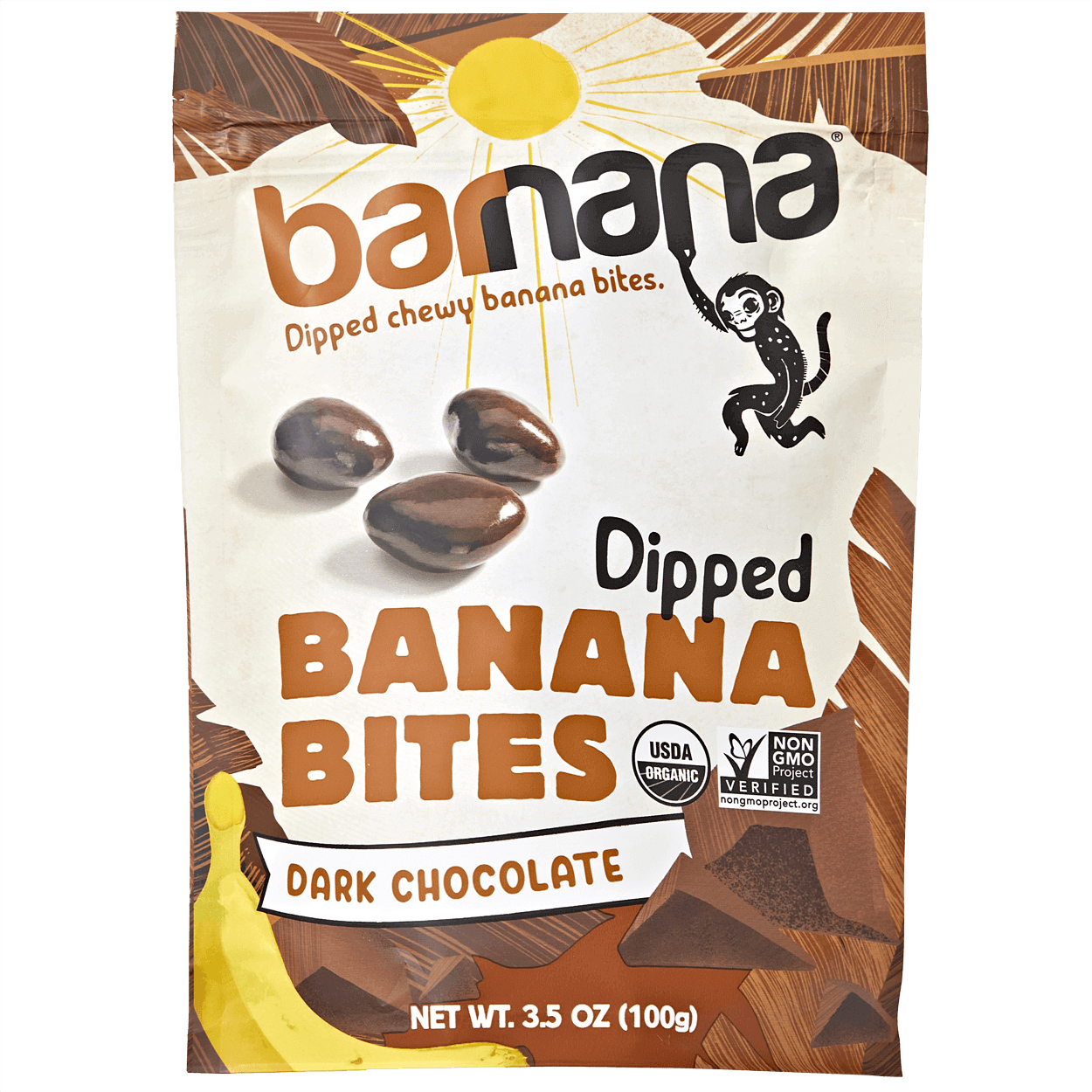 Organic Dark Chocolate Banana Bites 2 of 2