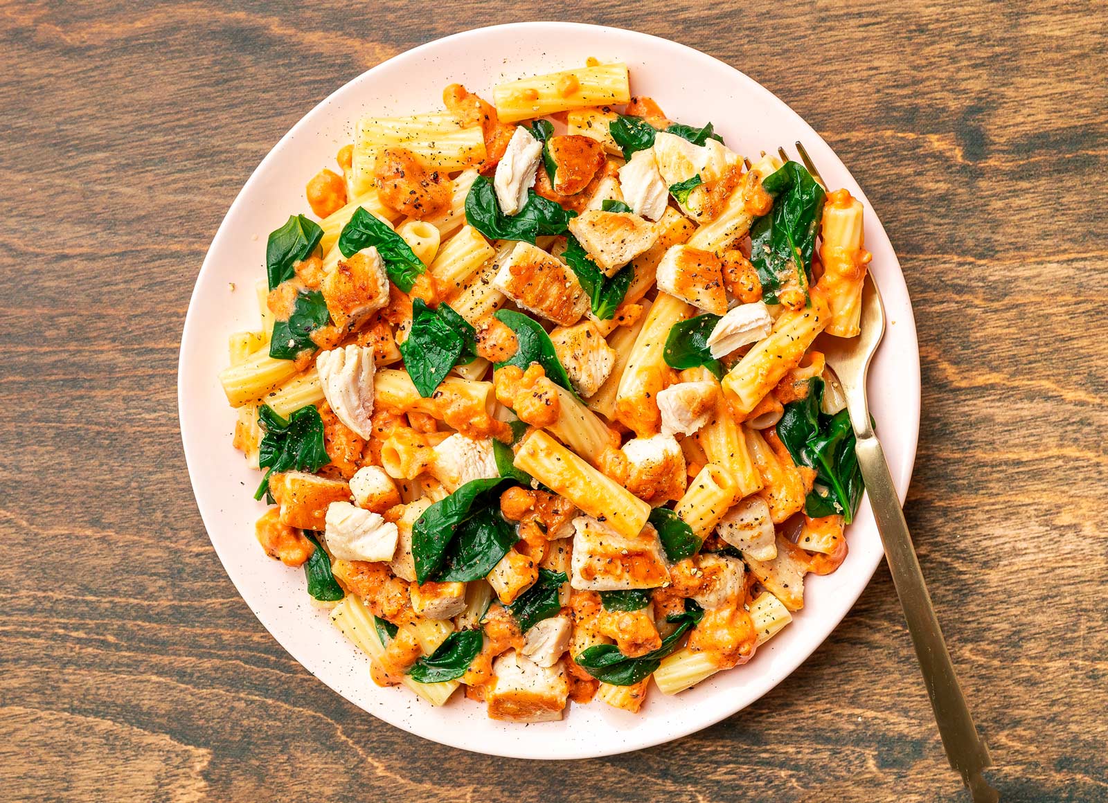 The featured recipe from the Pasta Perfection