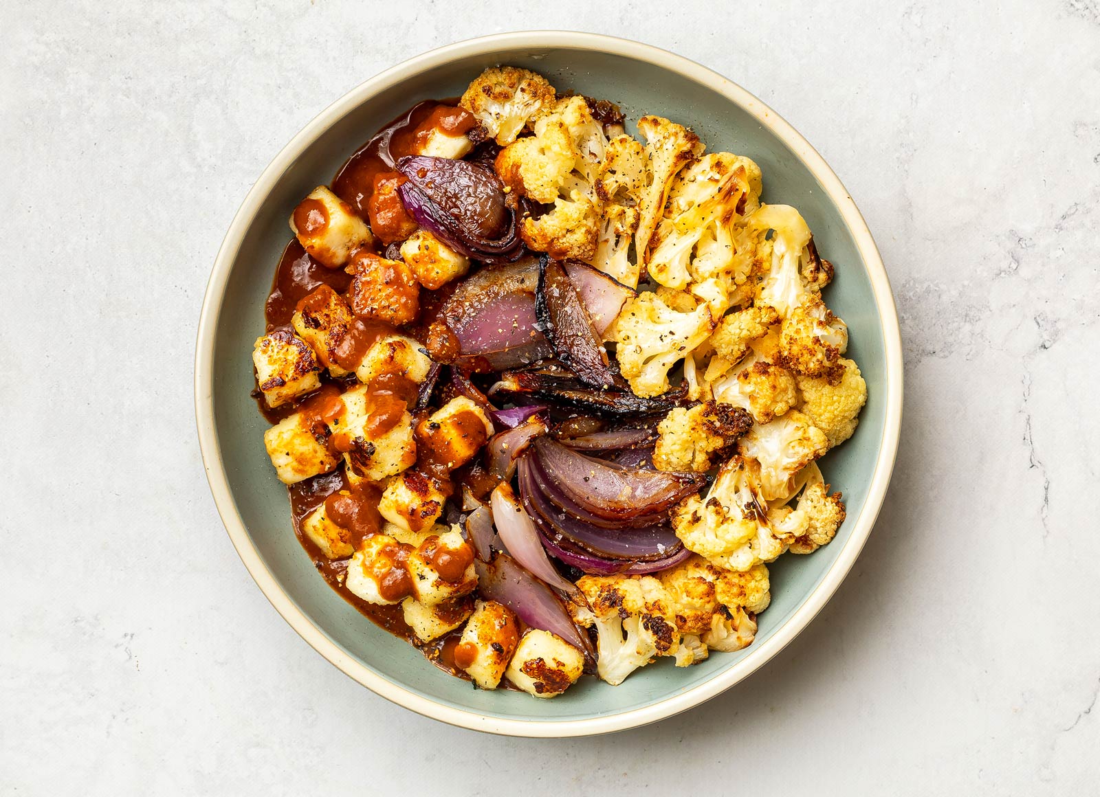 Tandoori Paneer with Roasted Cauliflower