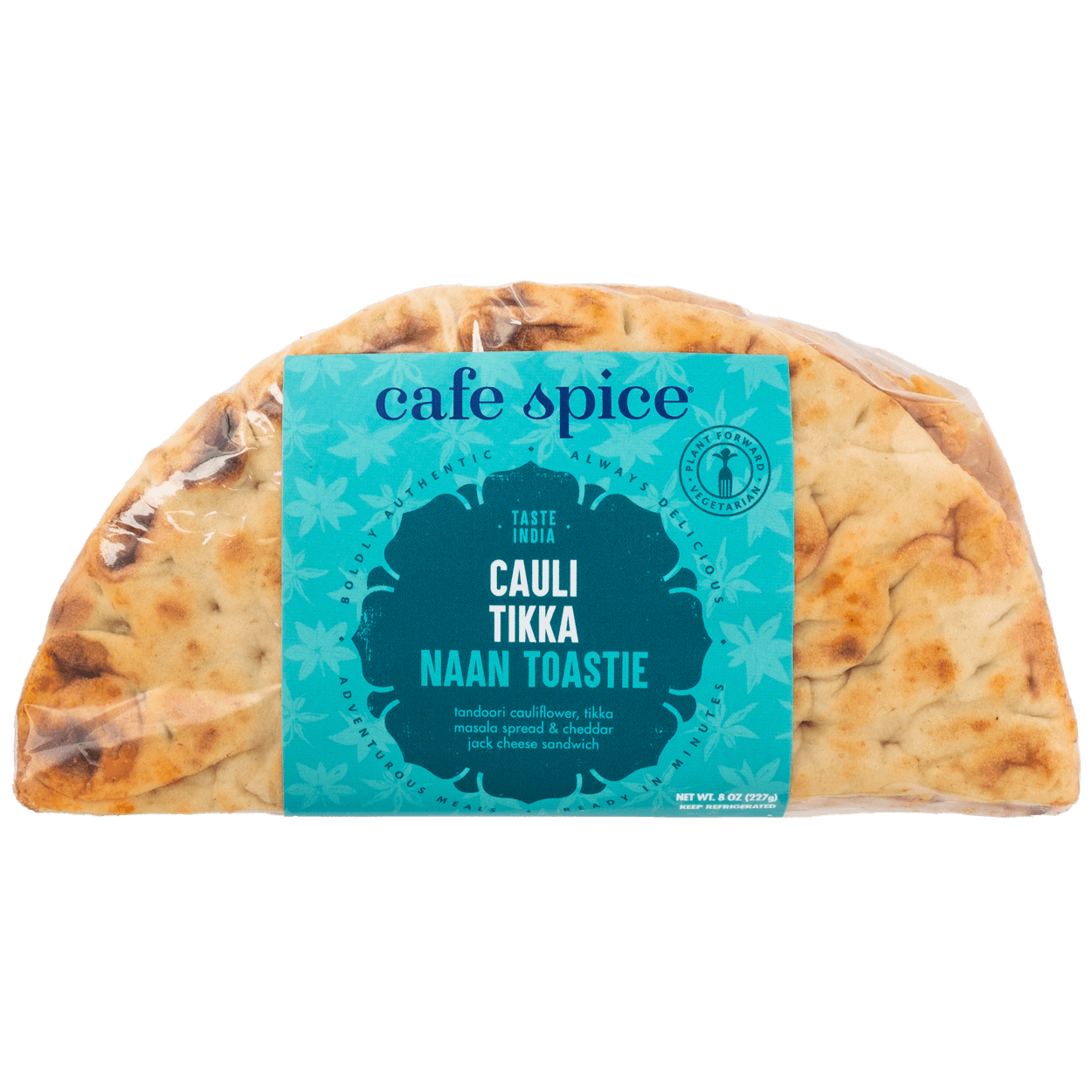 Cauliflower Tikka Naan Toastie 2 of 2