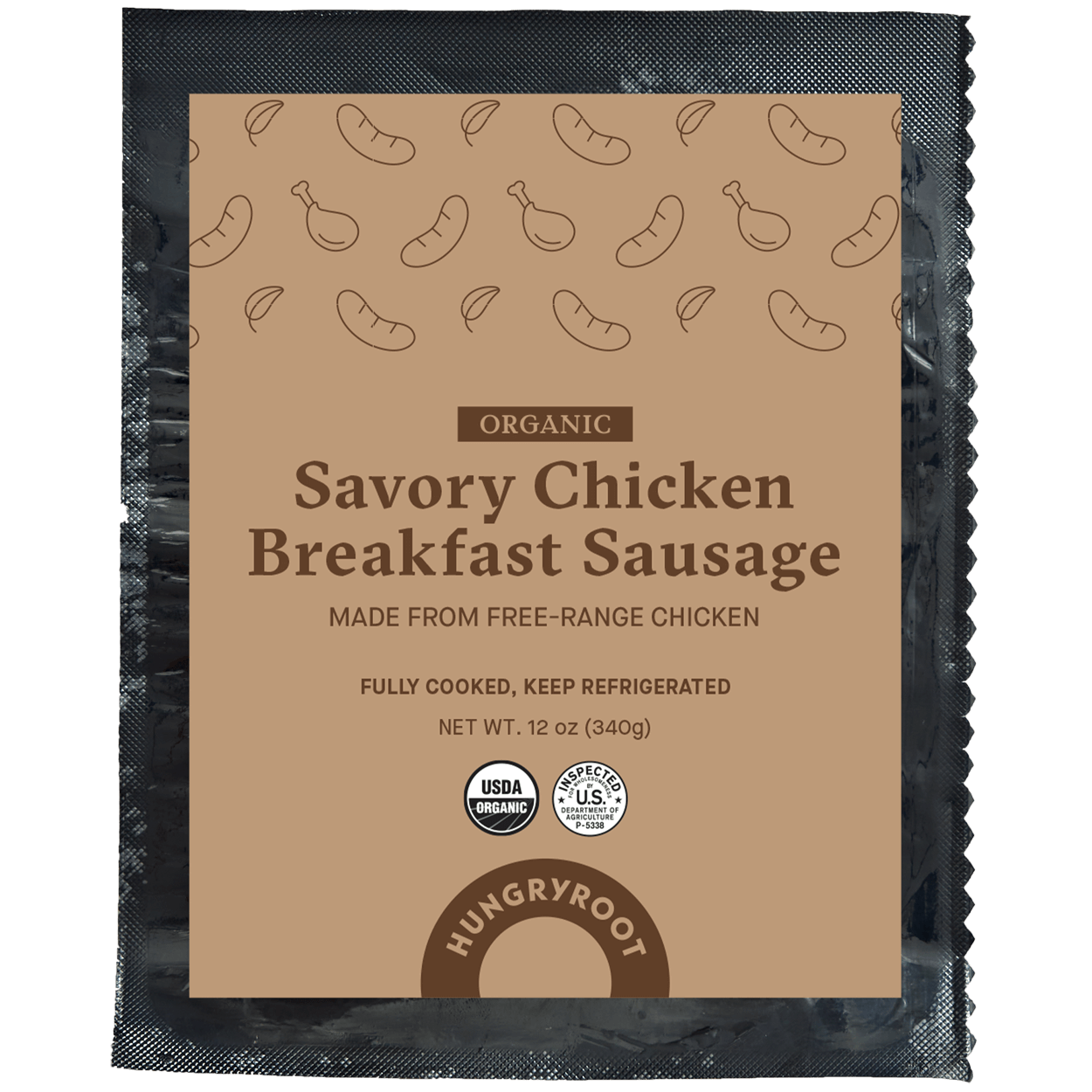 Organic Savory Chicken Breakfast Sausage 2 of 2