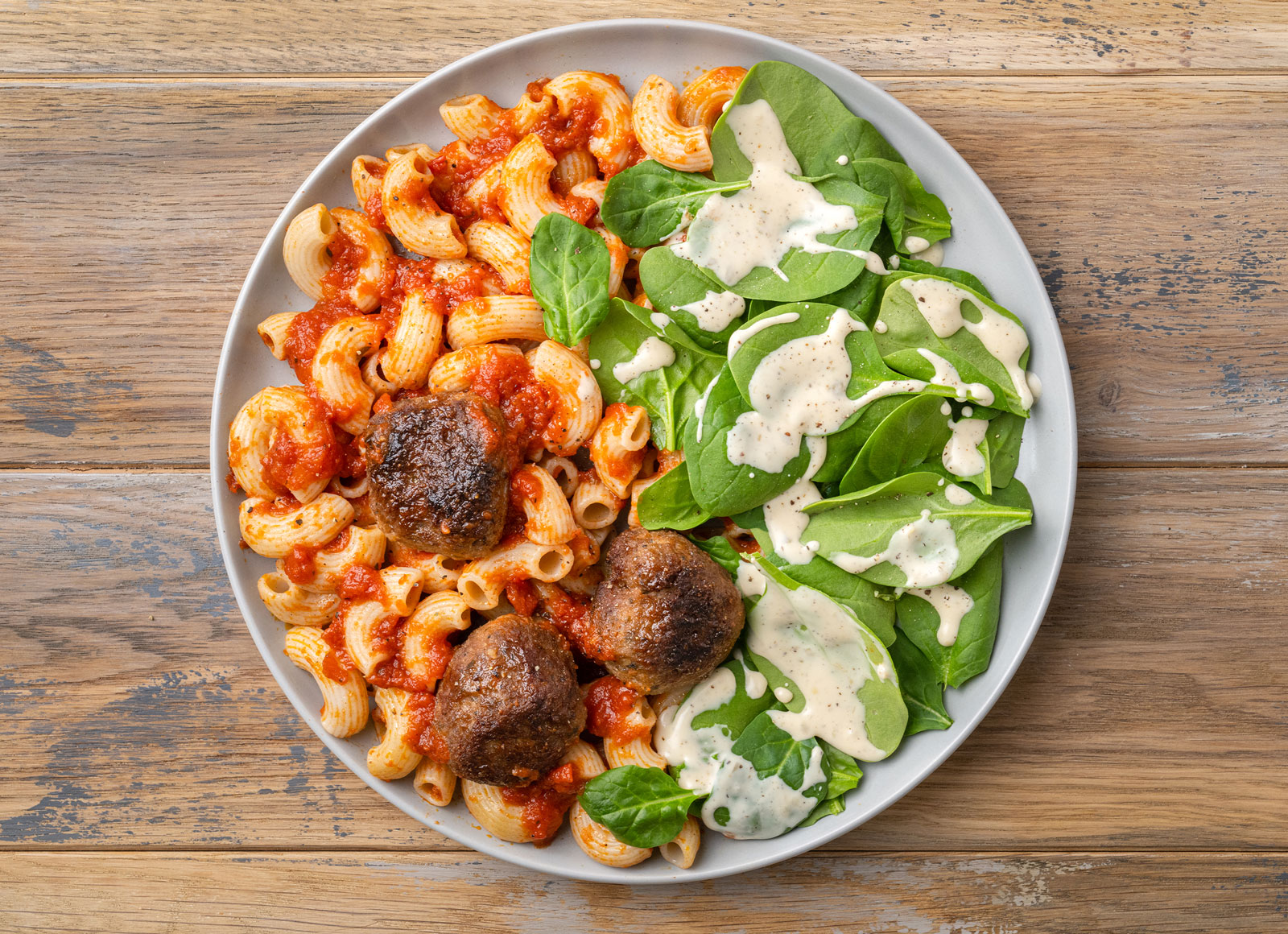 Gluten-Free Meatball Marinara Pasta