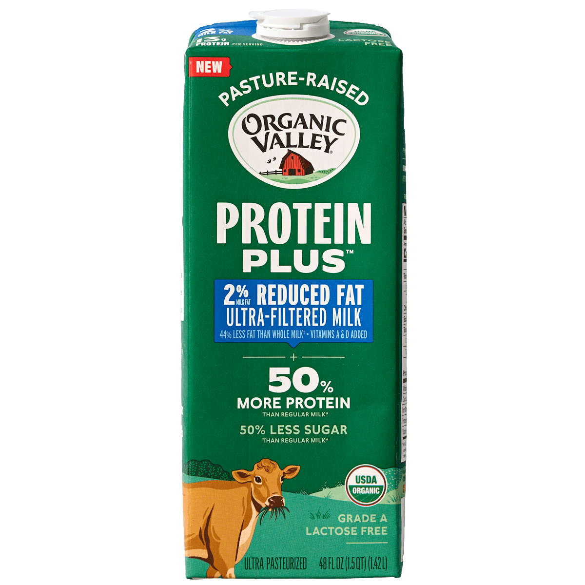 Protein Plus Organic Lactose Free 2% Milk 2 of 2