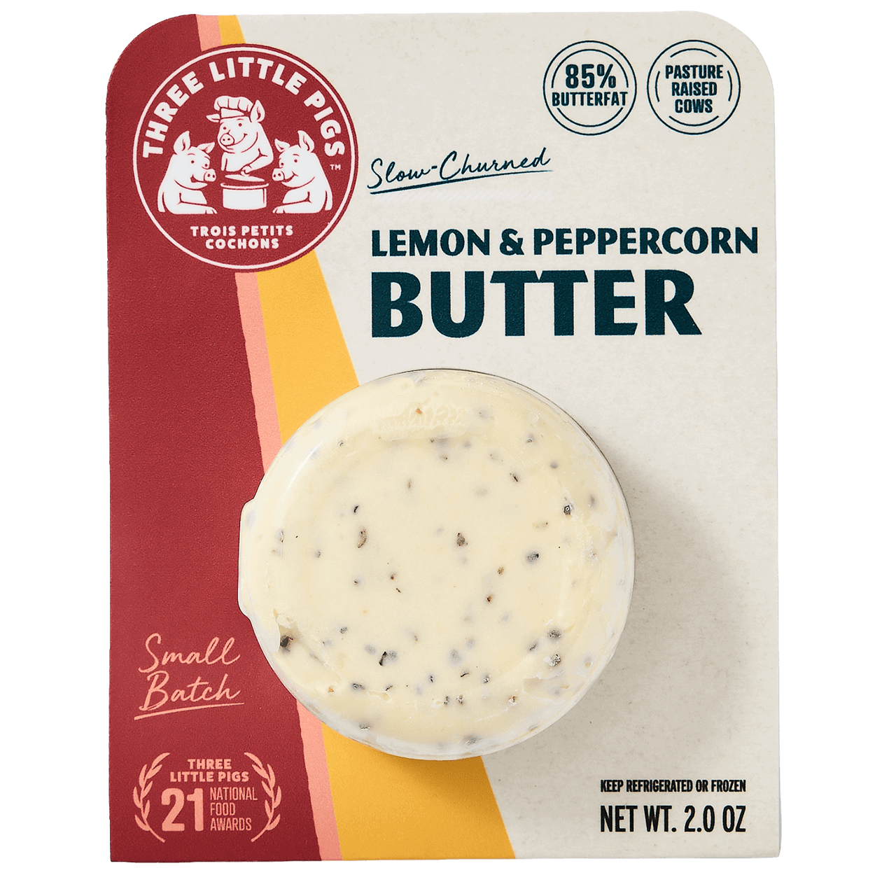 Slow Churned Lemon & Peppercorn Pasture Butter 2 of 2