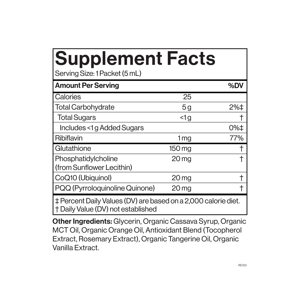 Liposomal Glutathione Single Packet 2 of 2